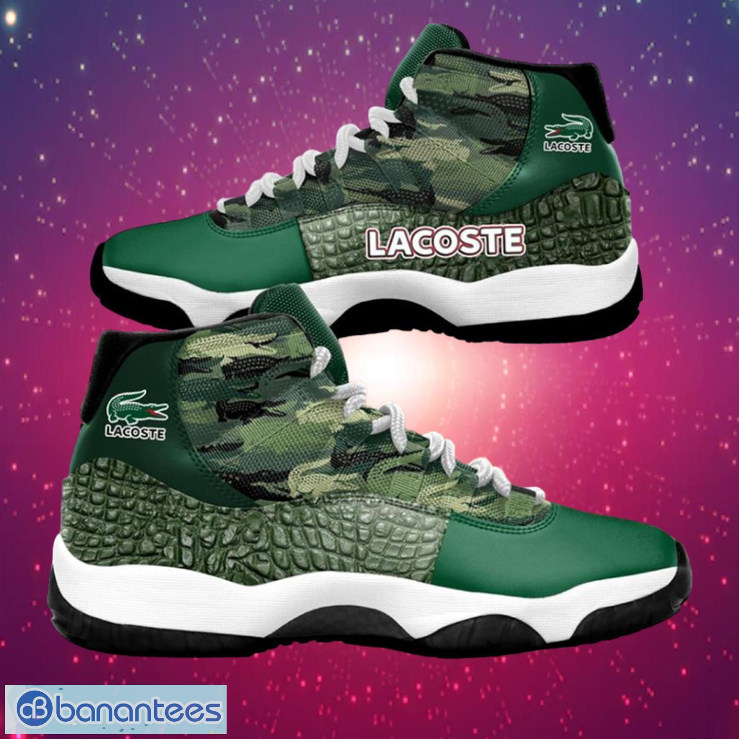 Lacoste Custom Crocodile Skin  Air Jordan 11 Shoes Product Photo 1