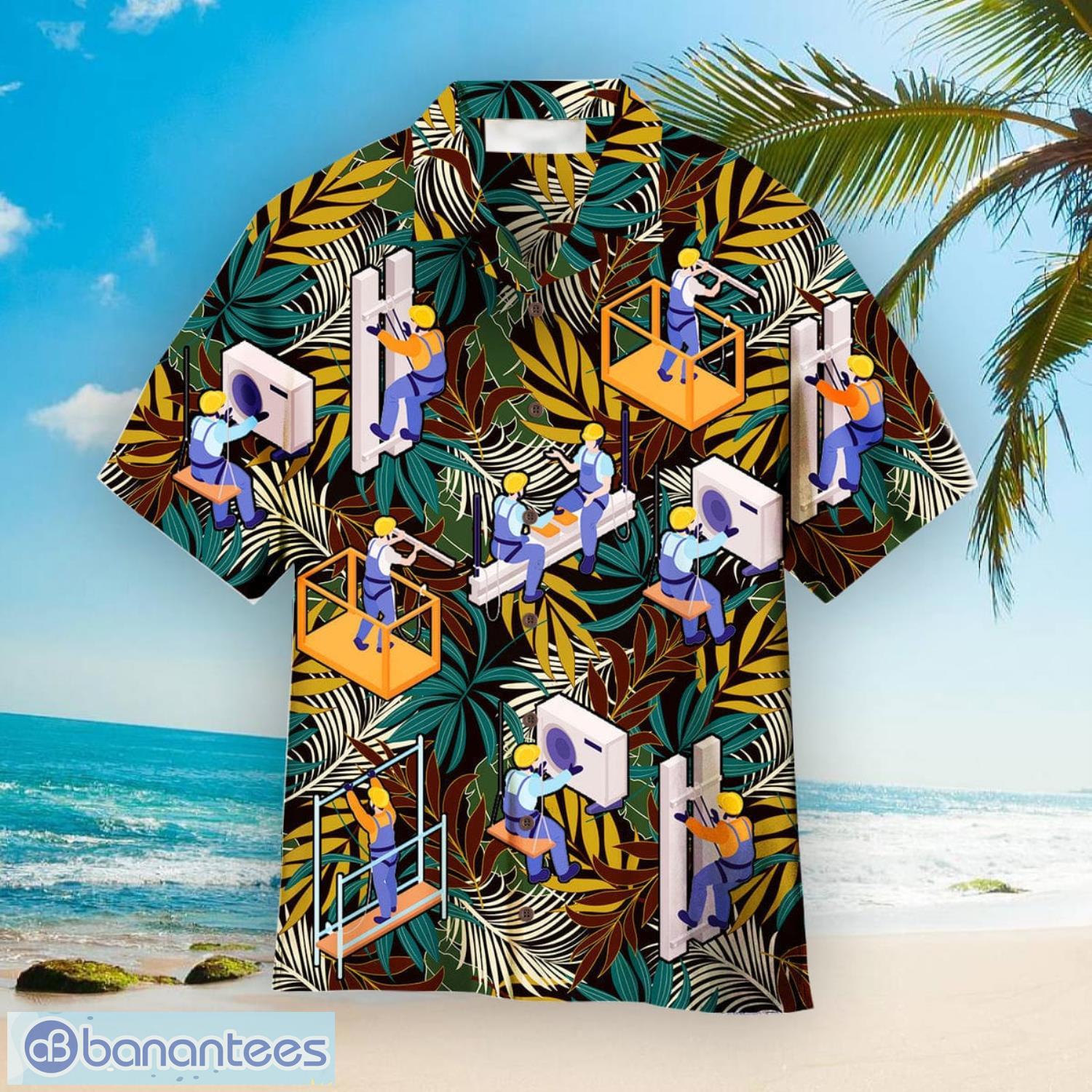 Lineman Tropical Aloha Hawaiian Shirt Summer Gift Beach Shirt - Lineman Tropical Aloha Hawaiian Shirts For Men & For Women  WT3093