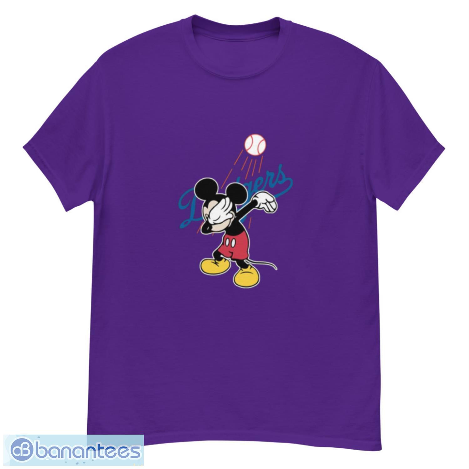 Mlb Los Angeles Dodgers Mickey Mouse Baseball Disney T-Shirt