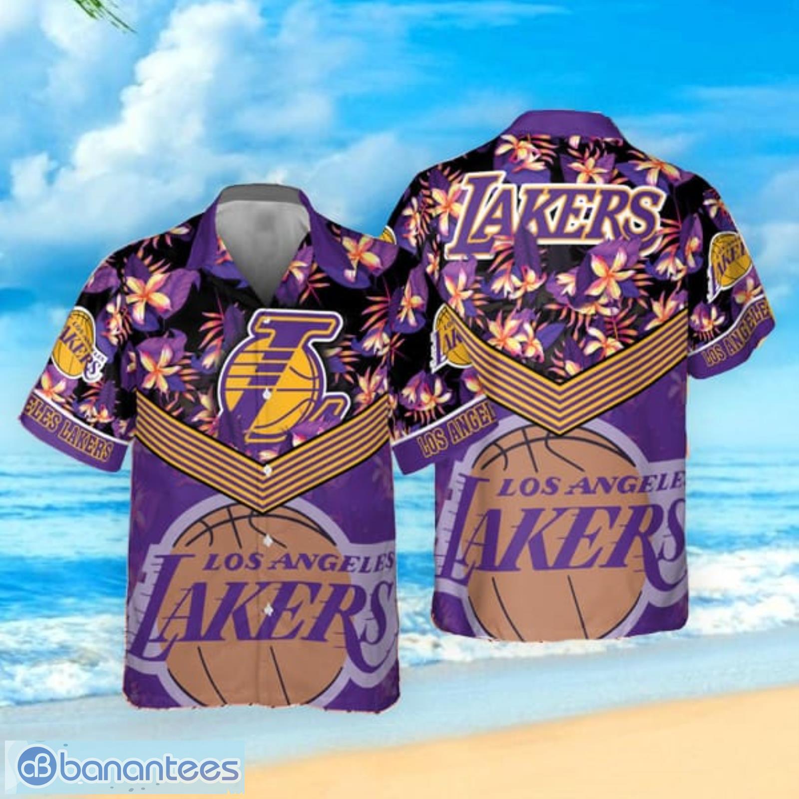 Los Angeles Lakers Polynesian Pattern National National Basketball