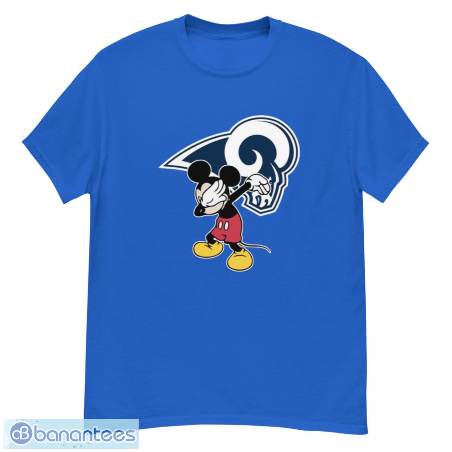 Los Angeles Rams NFL Football Dabbing Mickey Disney Sports T Shirt