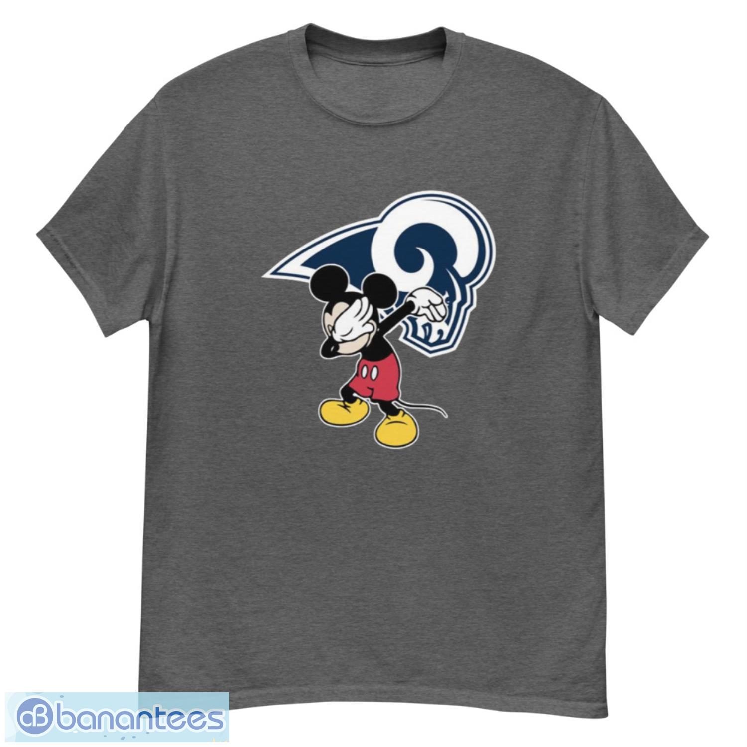 Los Angeles Rams NFL Football Dabbing Mickey Disney Sports T Shirt