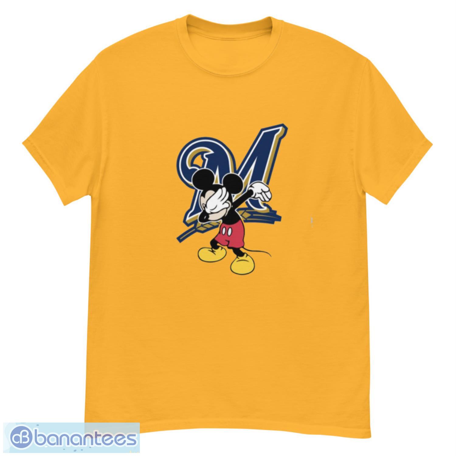 Milwaukee Brewers Mickey Mouse x Milwaukee Brewers Baseball Jersey –