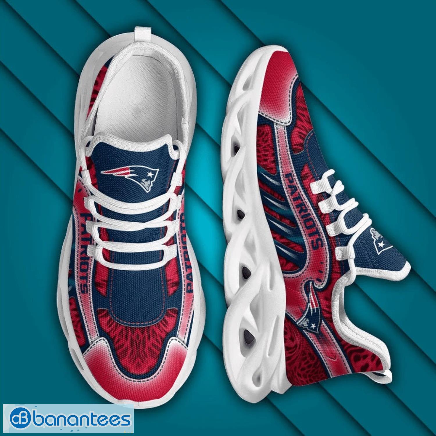 New England Patriots Ultra Cool Max Soul Shoes For Men And Women