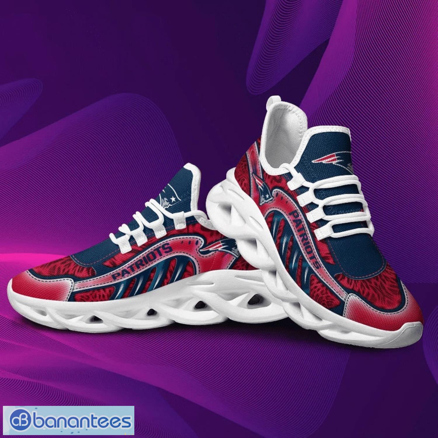 New England Patriots Ultra Cool Max Soul Shoes For Men And Women