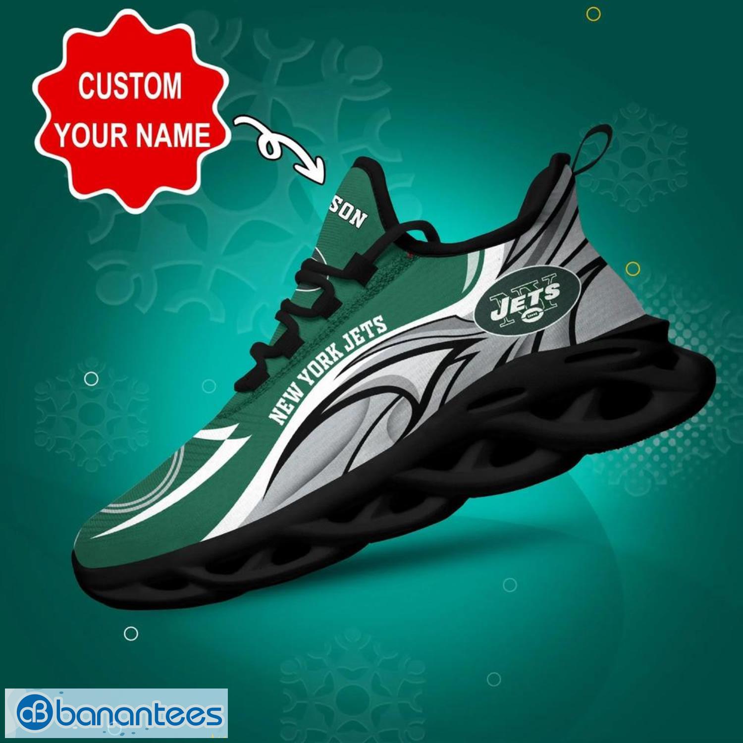 New York Jets NFL Max Soul Shoes Gift For Sport's Fans - Banantees