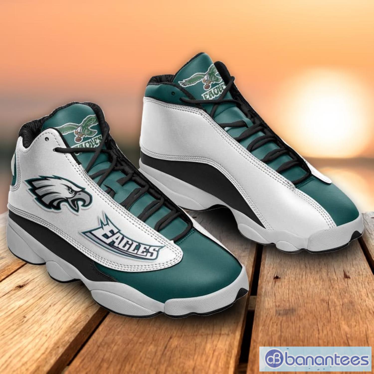 Philadelphia Eagles Custom Name Air Jordan 11 Sneaker Shoes For Sport Fans  - Banantees