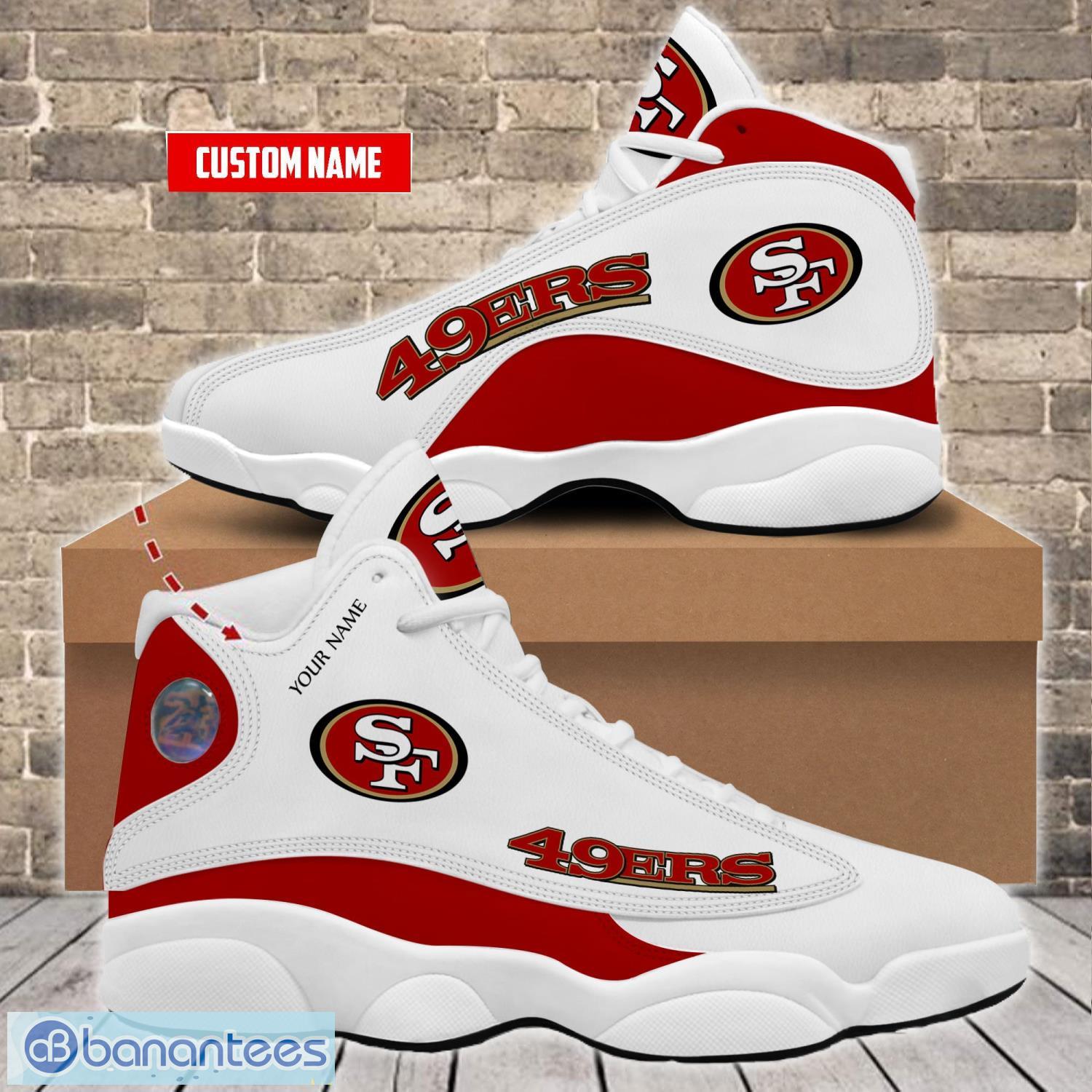 Tennessee Titans Fans Custom Name Air Jordan 13 Sneaker Shoes