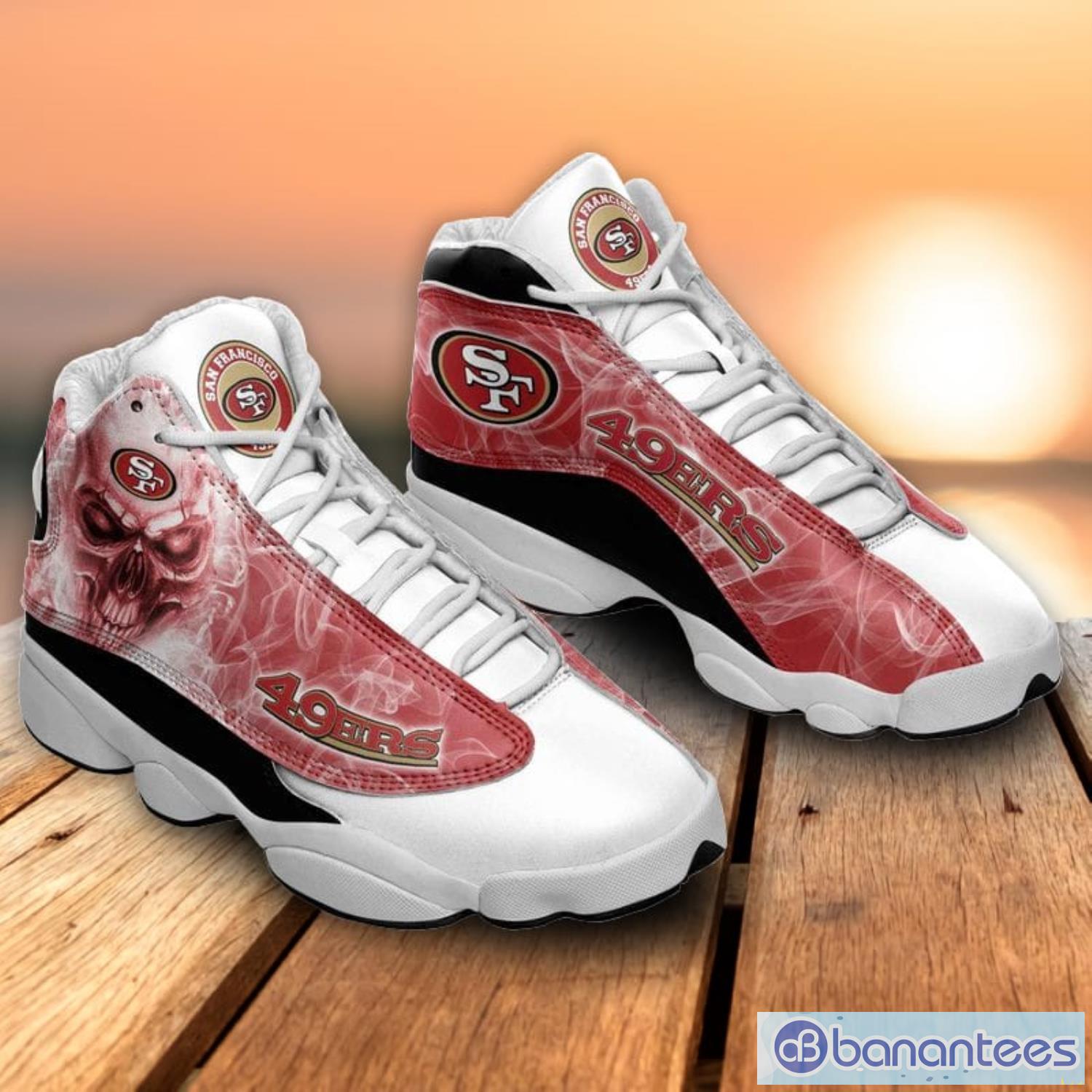 San Francisco 49ers Weed Air Jordan 13 Shoes For Fans