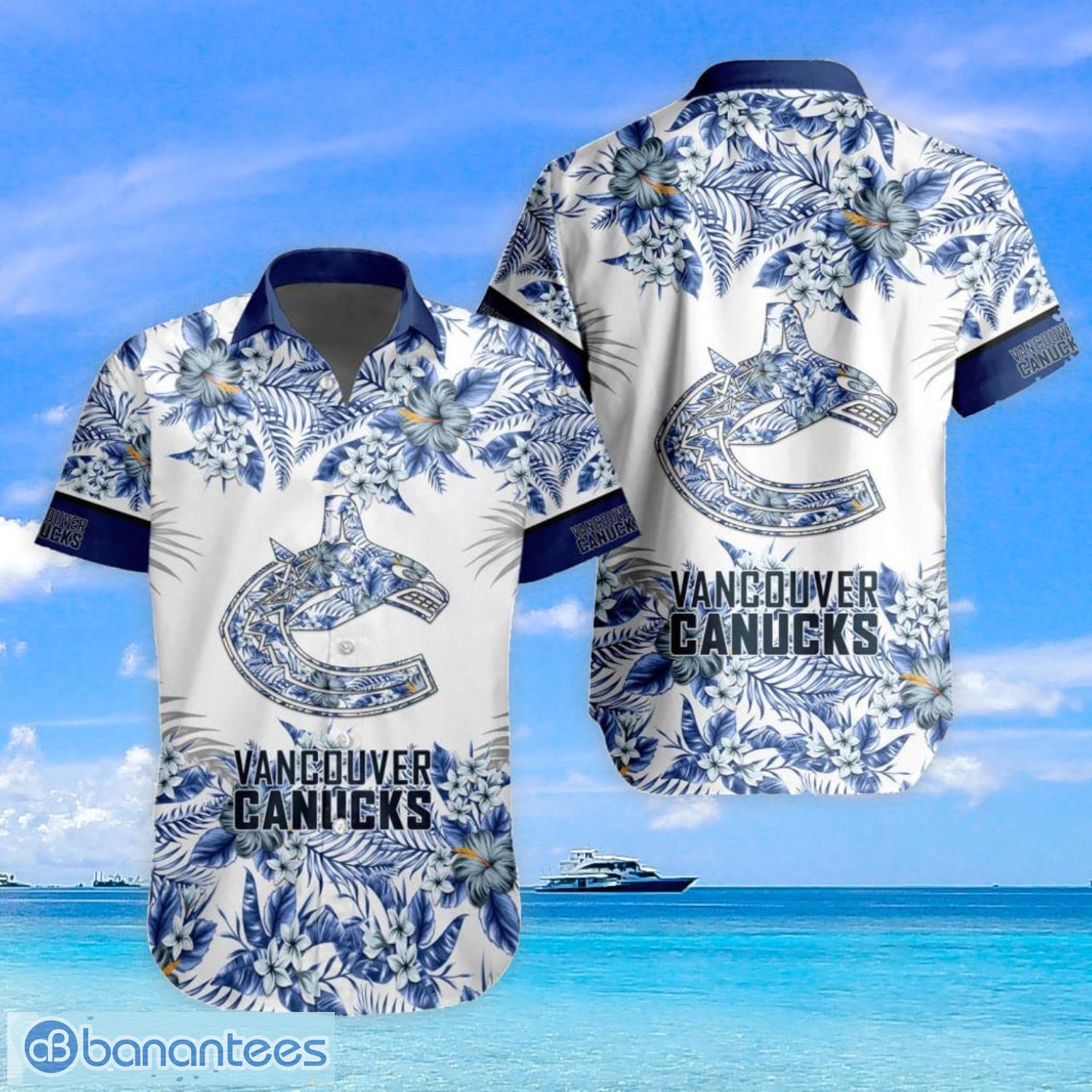 Vancouver Canucks Aloha Hawaiian Shirt Summer Gift