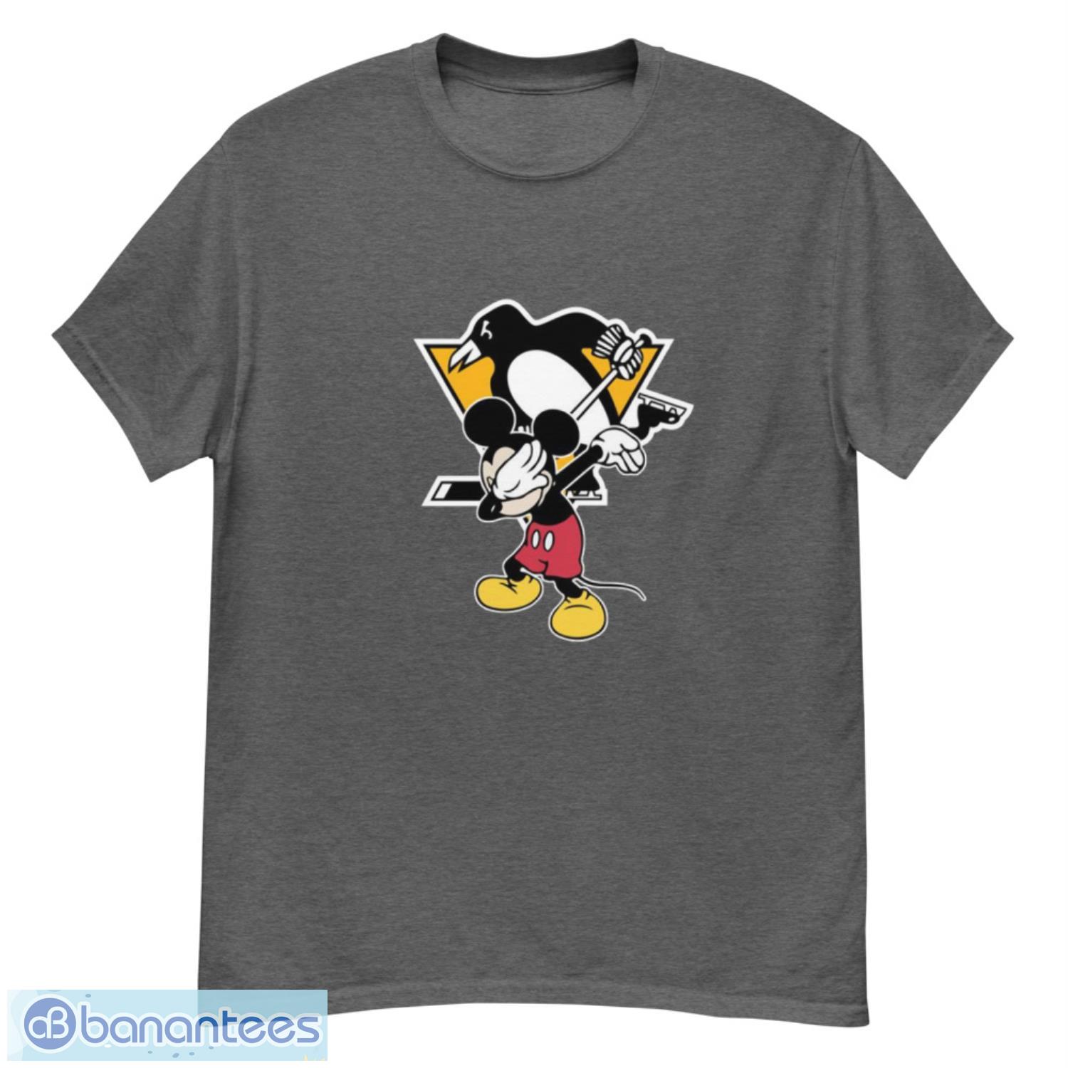 Pittsburgh Penguins NHL Hockey Dabbing Mickey Disney Sports T