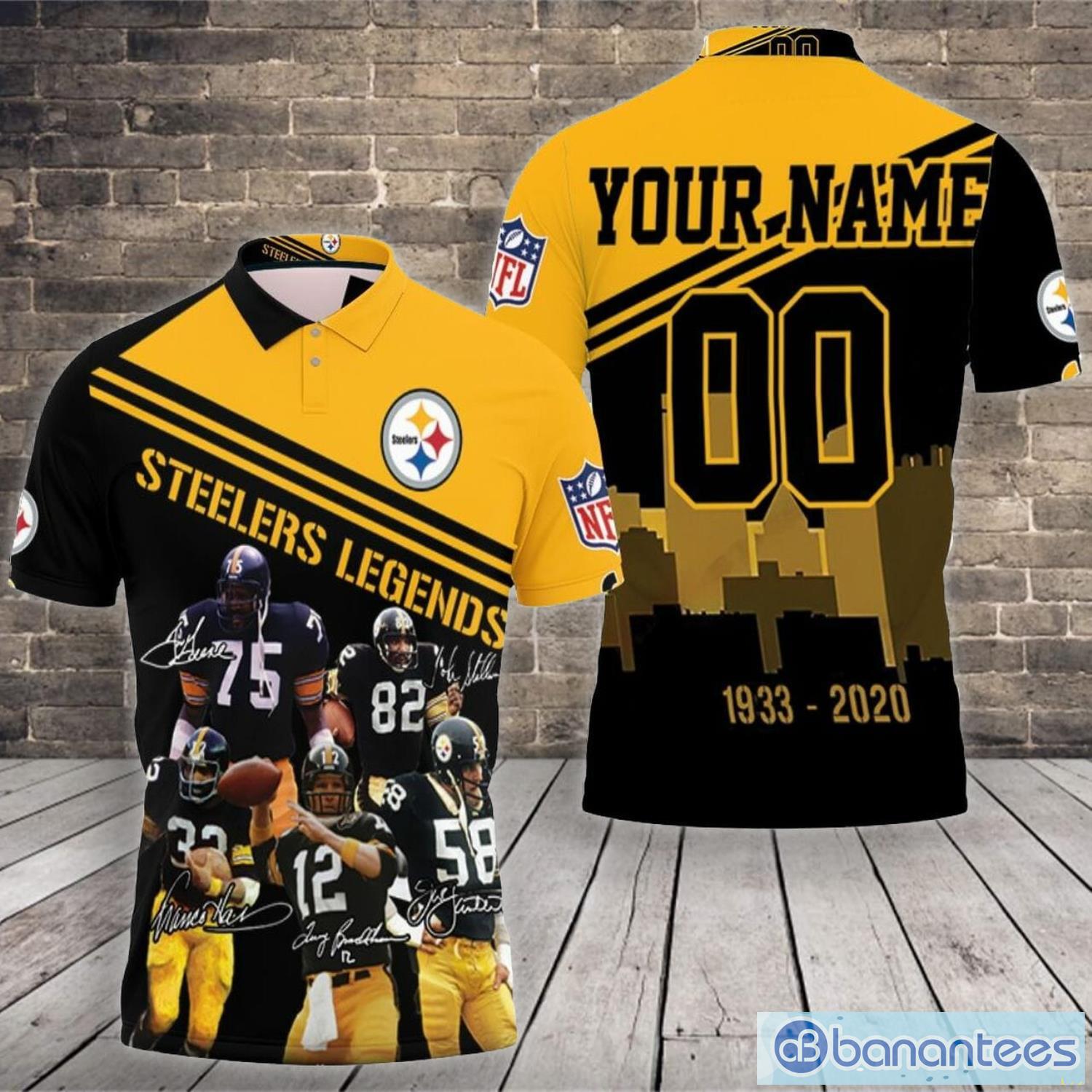 Pittsburgh Steelers 3D T-Shirts For Sport Fans - Banantees