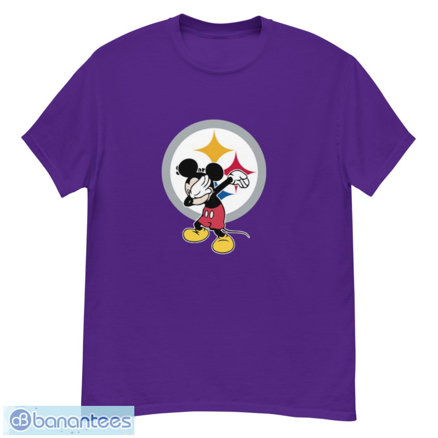 Pittsburgh Steelers NFL Football Dabbing Mickey Disney Sports T Shirt -  Banantees