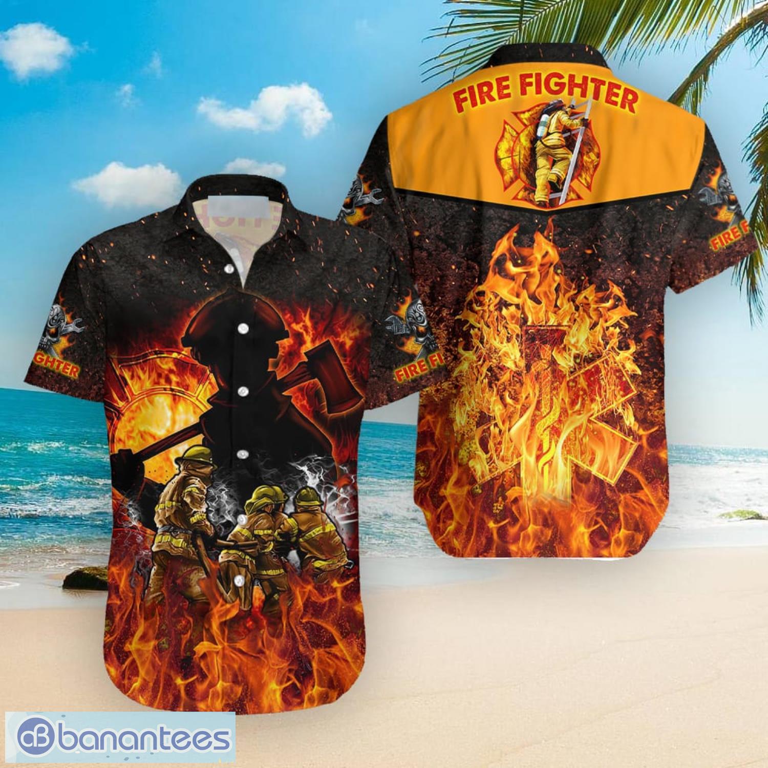 Proud of Firefighter Aloha Hawaiian Shirt Product Photo 1 Proud of Firefighter Aloha Hawaiian Shirt Product Photo 1