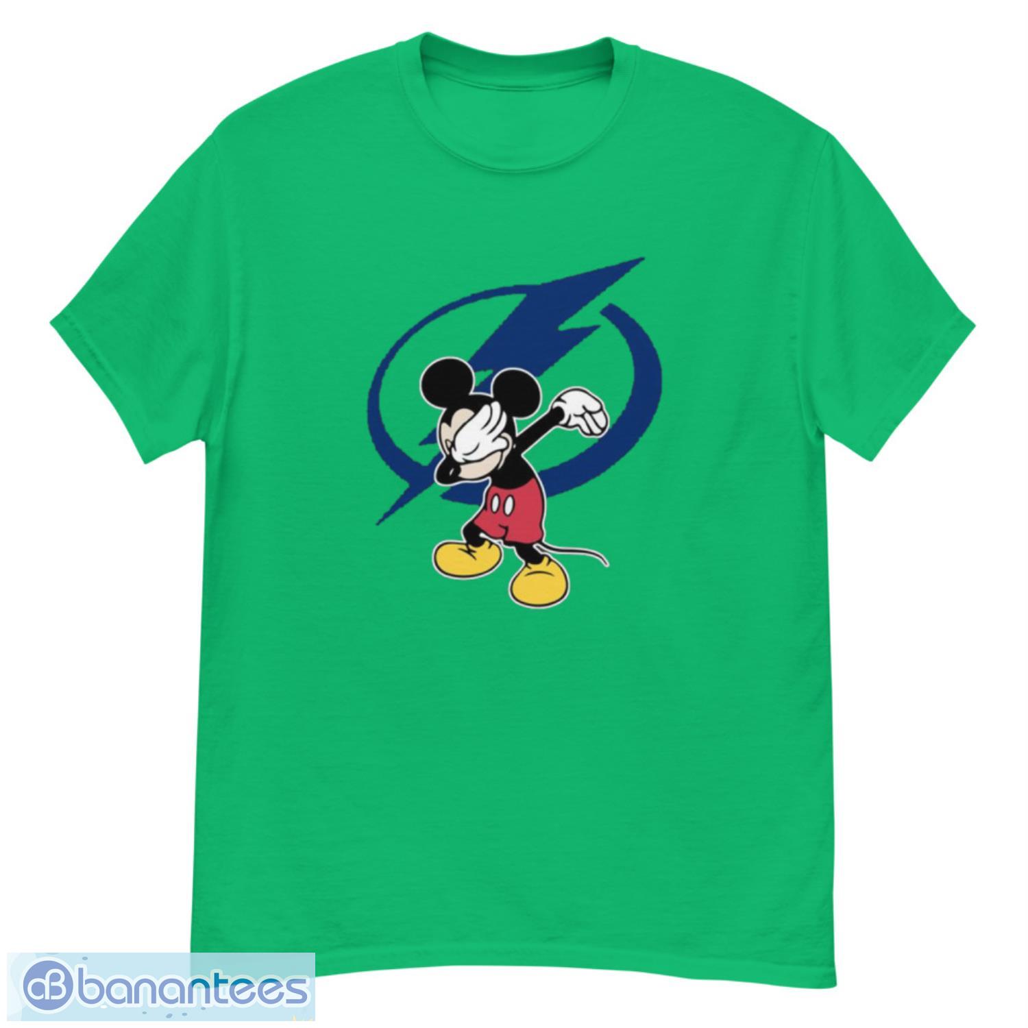 Tampa Bay Lightning NHL Hockey Dabbing Mickey Disney Sports T