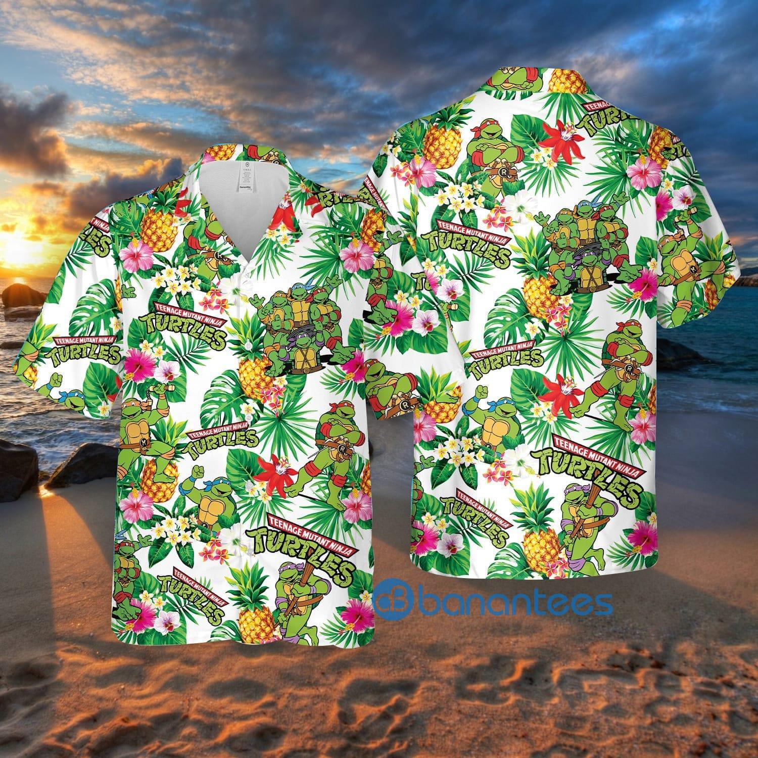 Teenage Mutant Ninja Turtles Aloha Beach Lover Hawaiian Shirt
