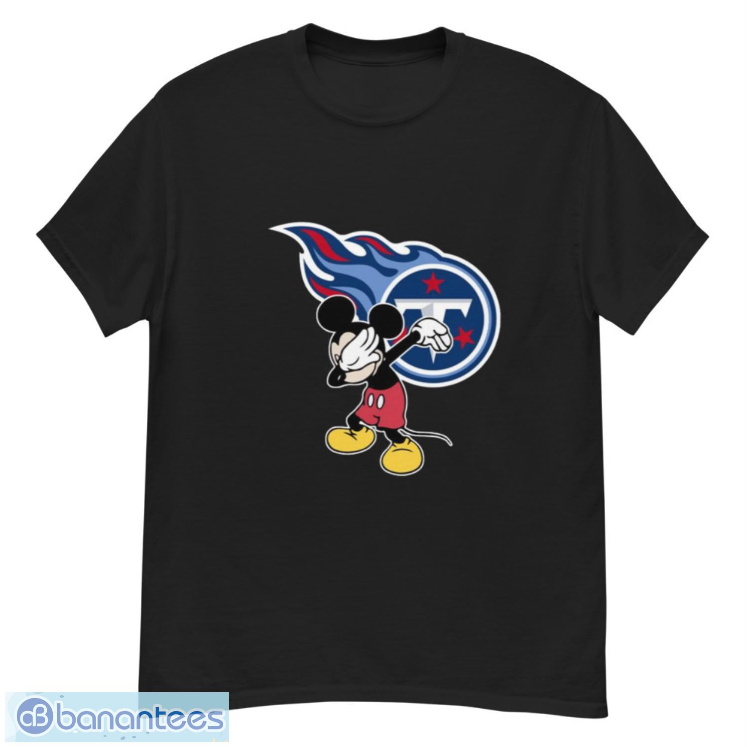 Tennessee Titans NFL Football Dabbing Mickey Disney Sports T Shirt For Men  And Women