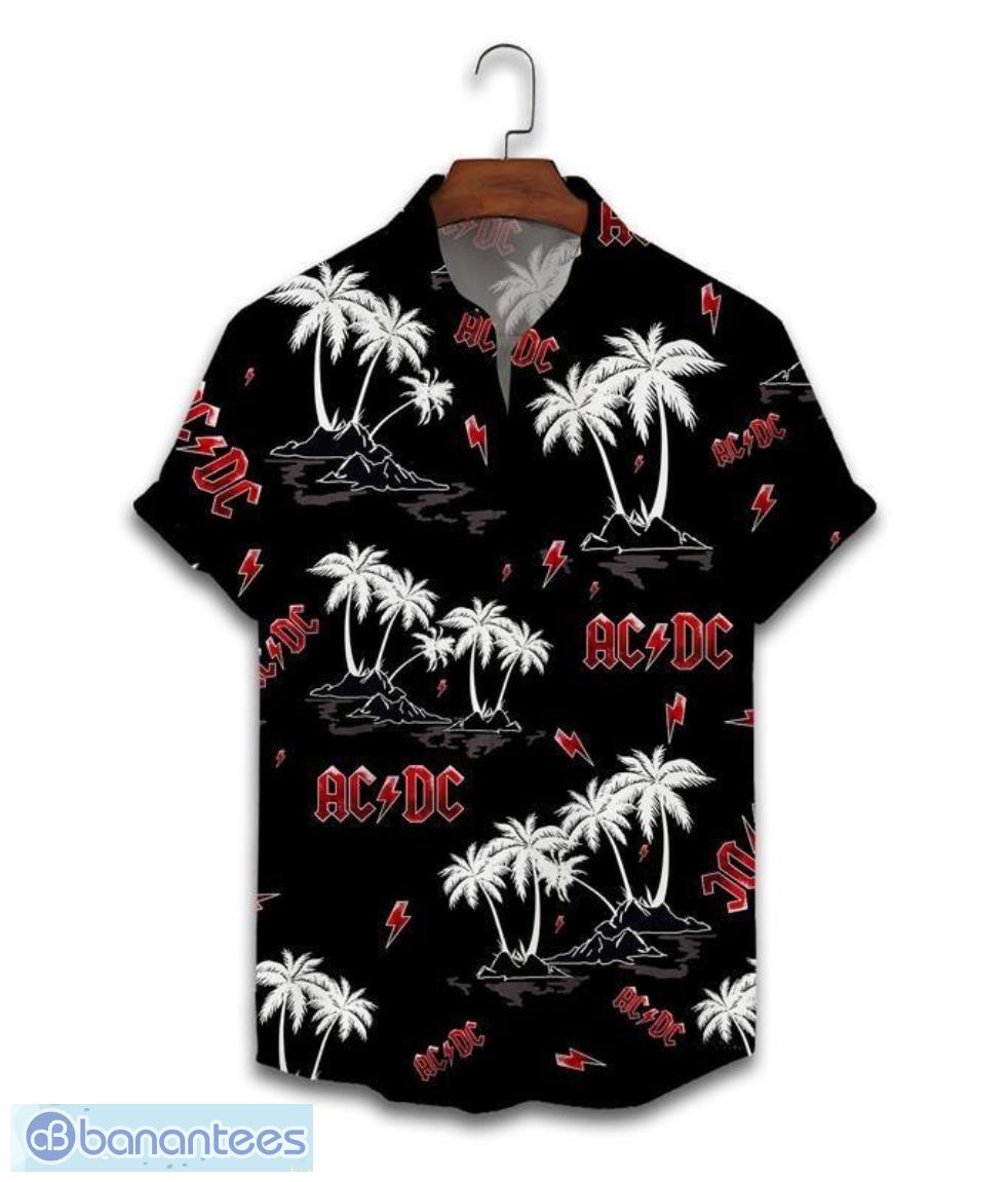 Acdc Music Band Black Hawaiian Shirt For Men And Women Product Photo 1