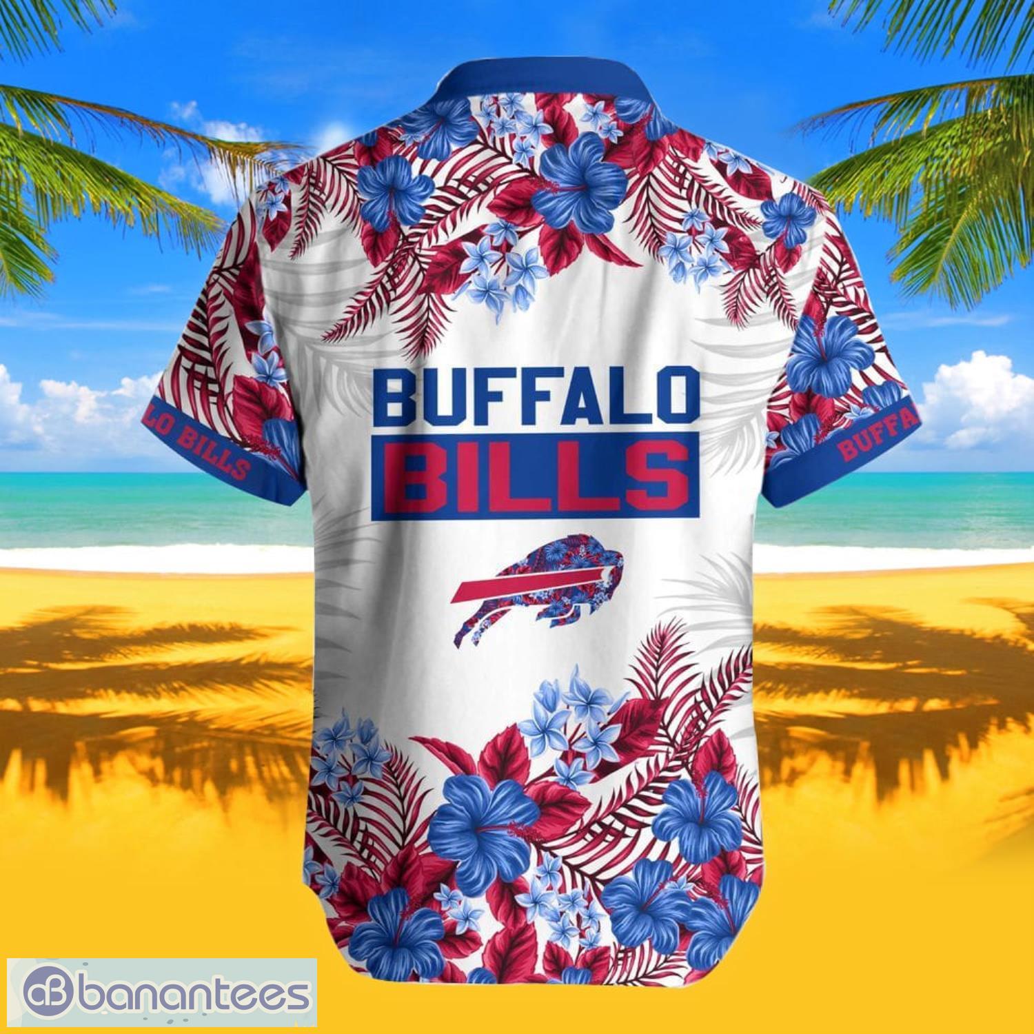 Nfl Buffalo Bills 2023 Summer Hawaiian Shirt And Shorts - Banantees