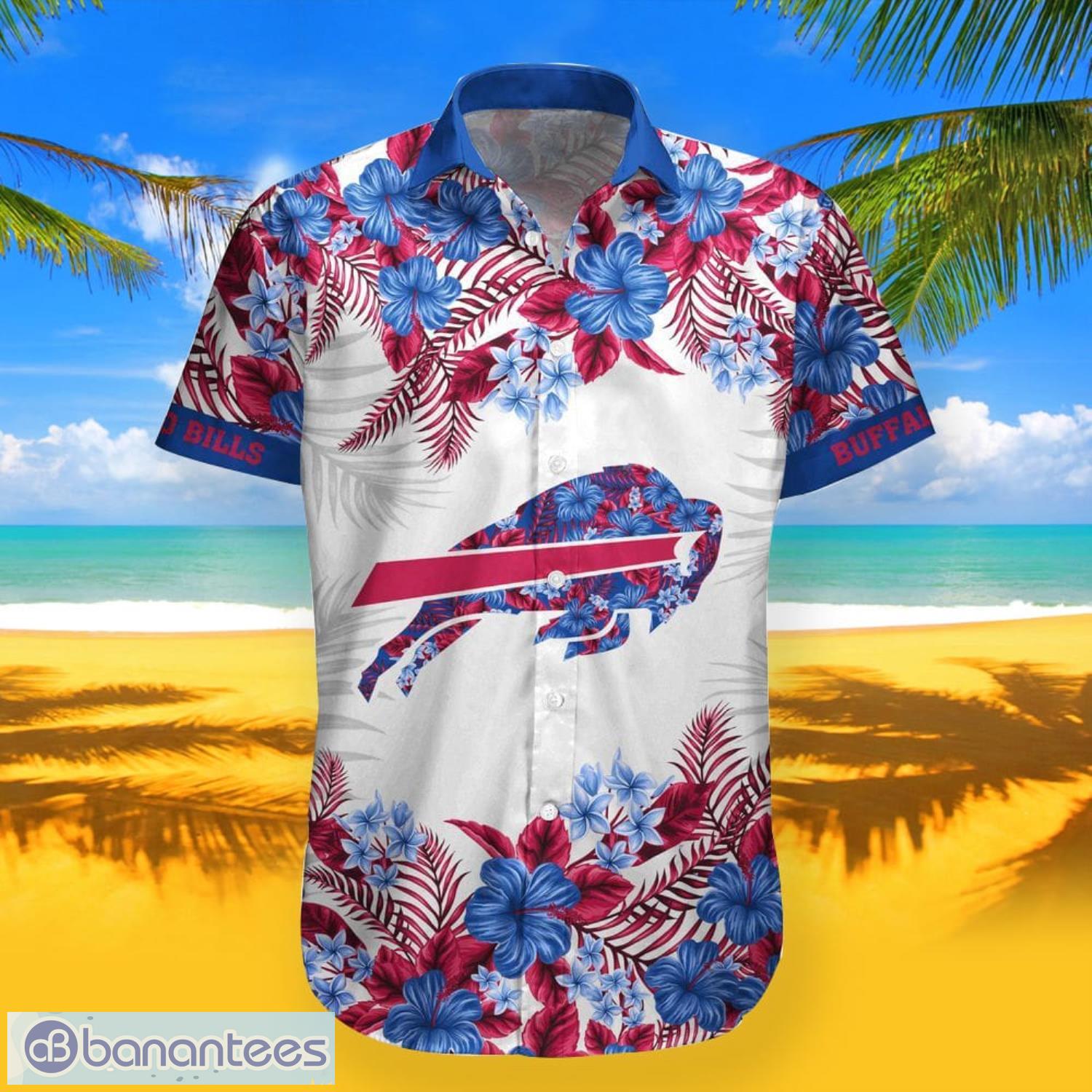 Nfl Buffalo Bills 2023 Summer Hawaiian Shirt And Shorts - Banantees