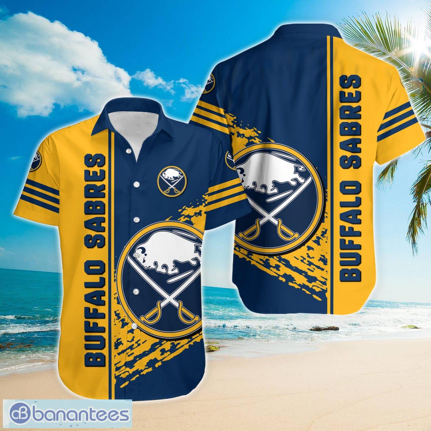 Buffalo Sabres NHL Quarter Style Hawaiian Shirt For Fans - Banantees