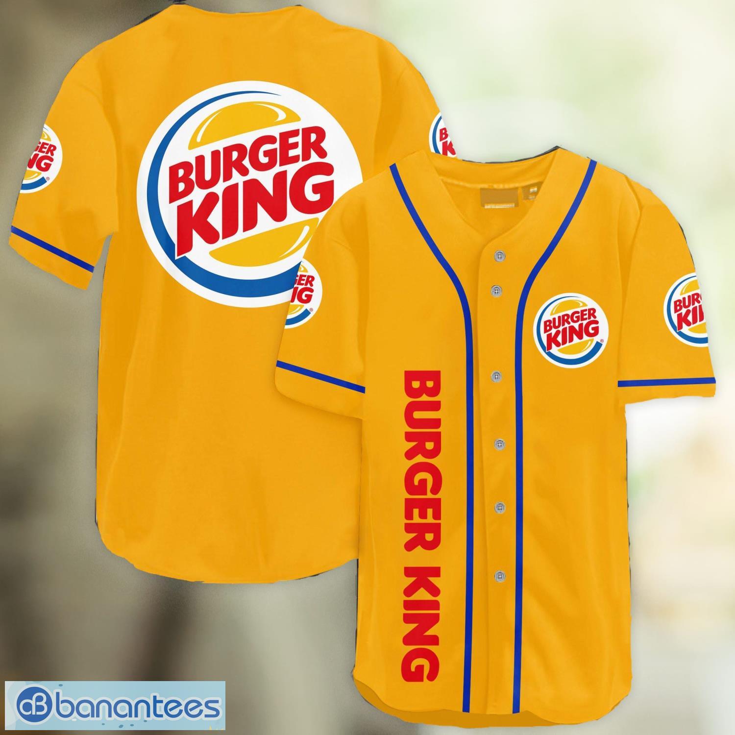 Burger King Baseball Jersey Shirt - Banantees