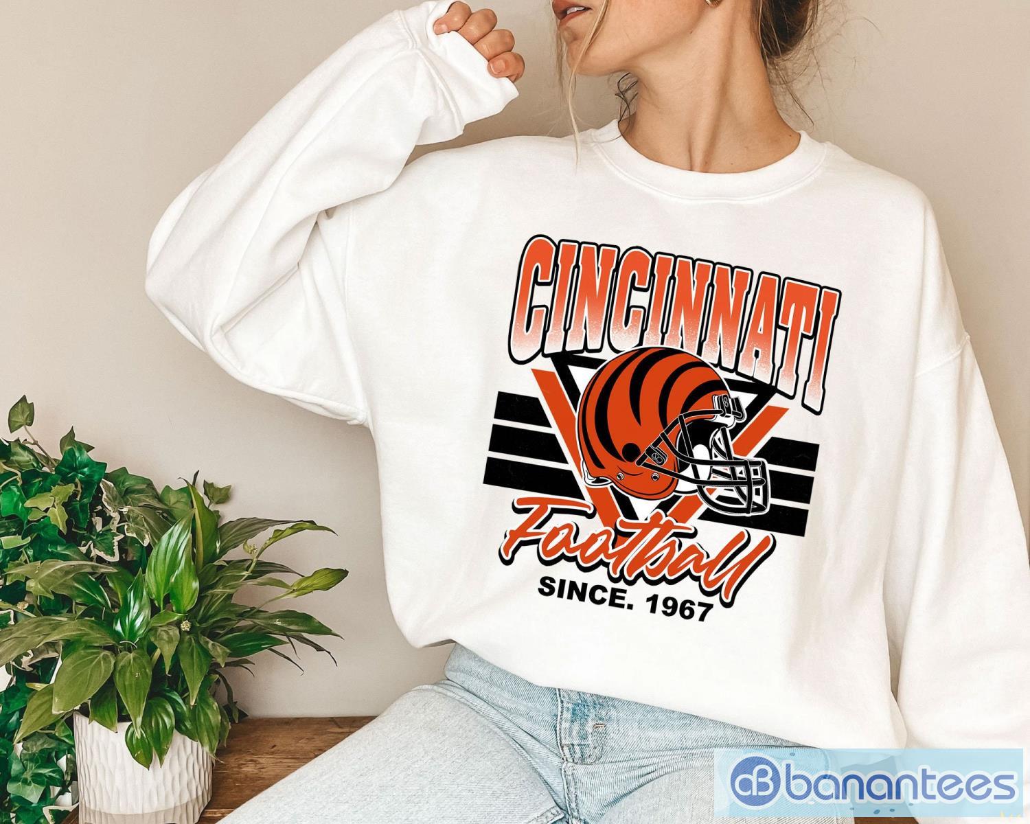 Cincinnati Established 1967 Shirt - Bengals Football Sweatshirt