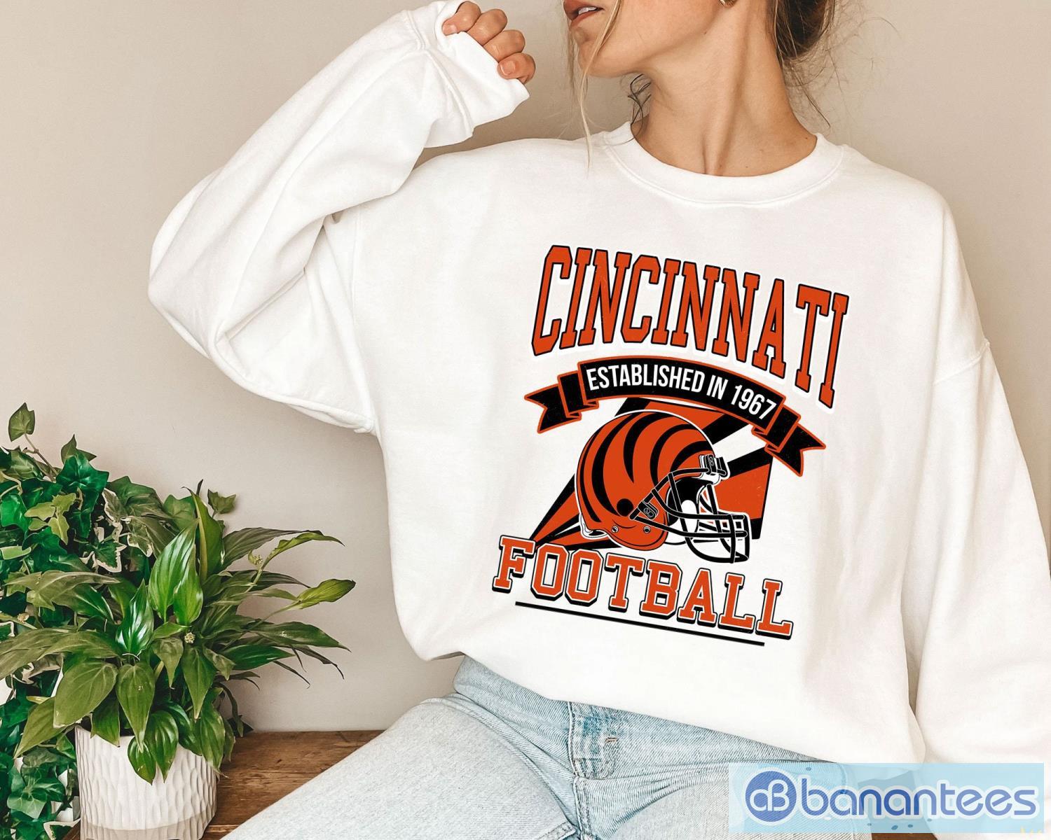 Cincinnati Football Team T-Shirt Sweatshirt Hoodie, Cincinnati