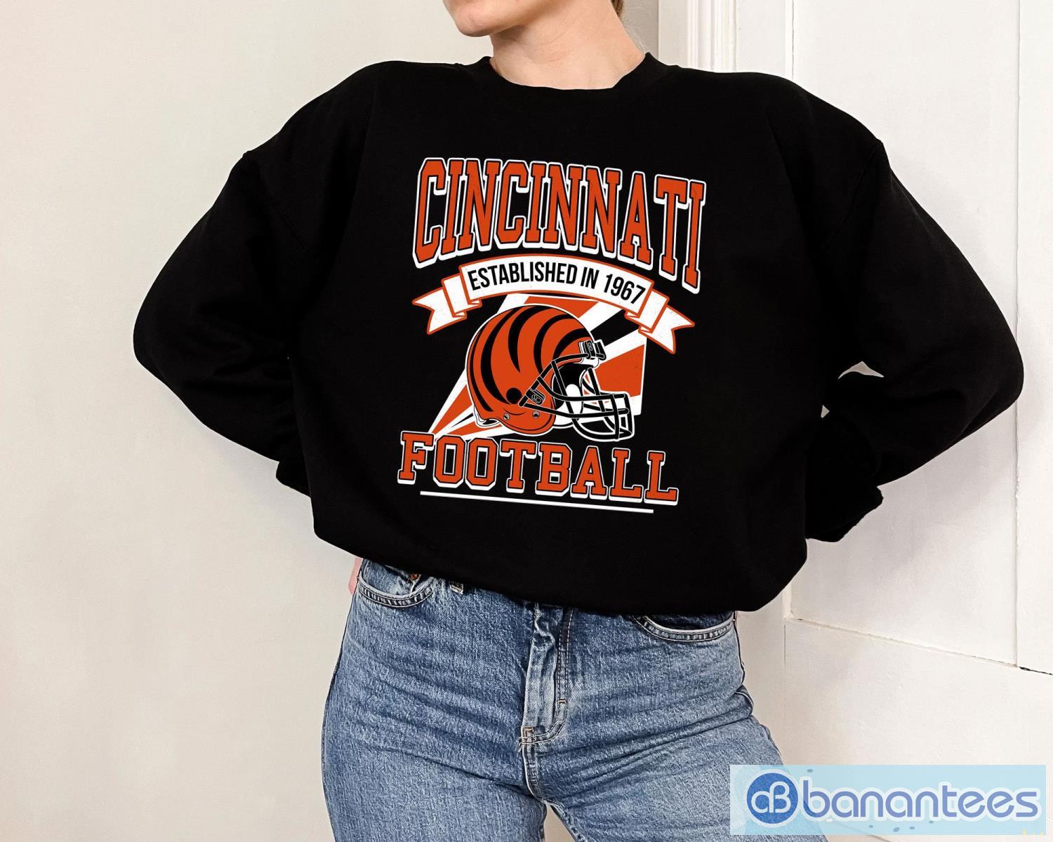 Cincinnati Football Team T-Shirt Sweatshirt Hoodie, Cincinnati