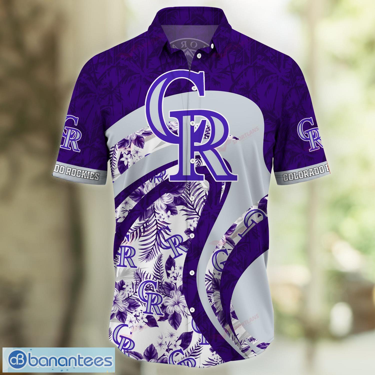 Colorado Rockies MLB Tropical Summer Gift Hawaiian Shirt And Shorts Product Photo 1