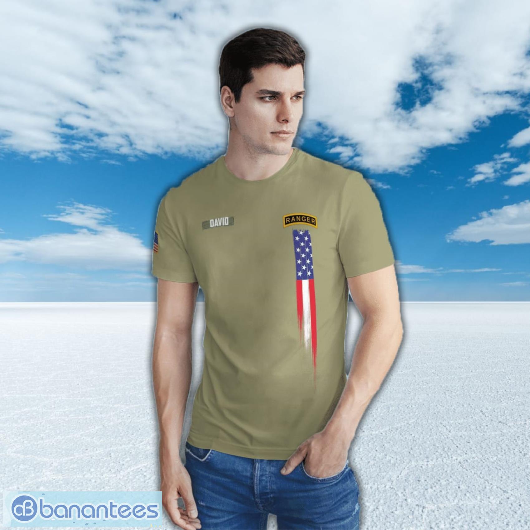 Washington Redskins Military Design All Over Printed 3D T-Shirt - Banantees