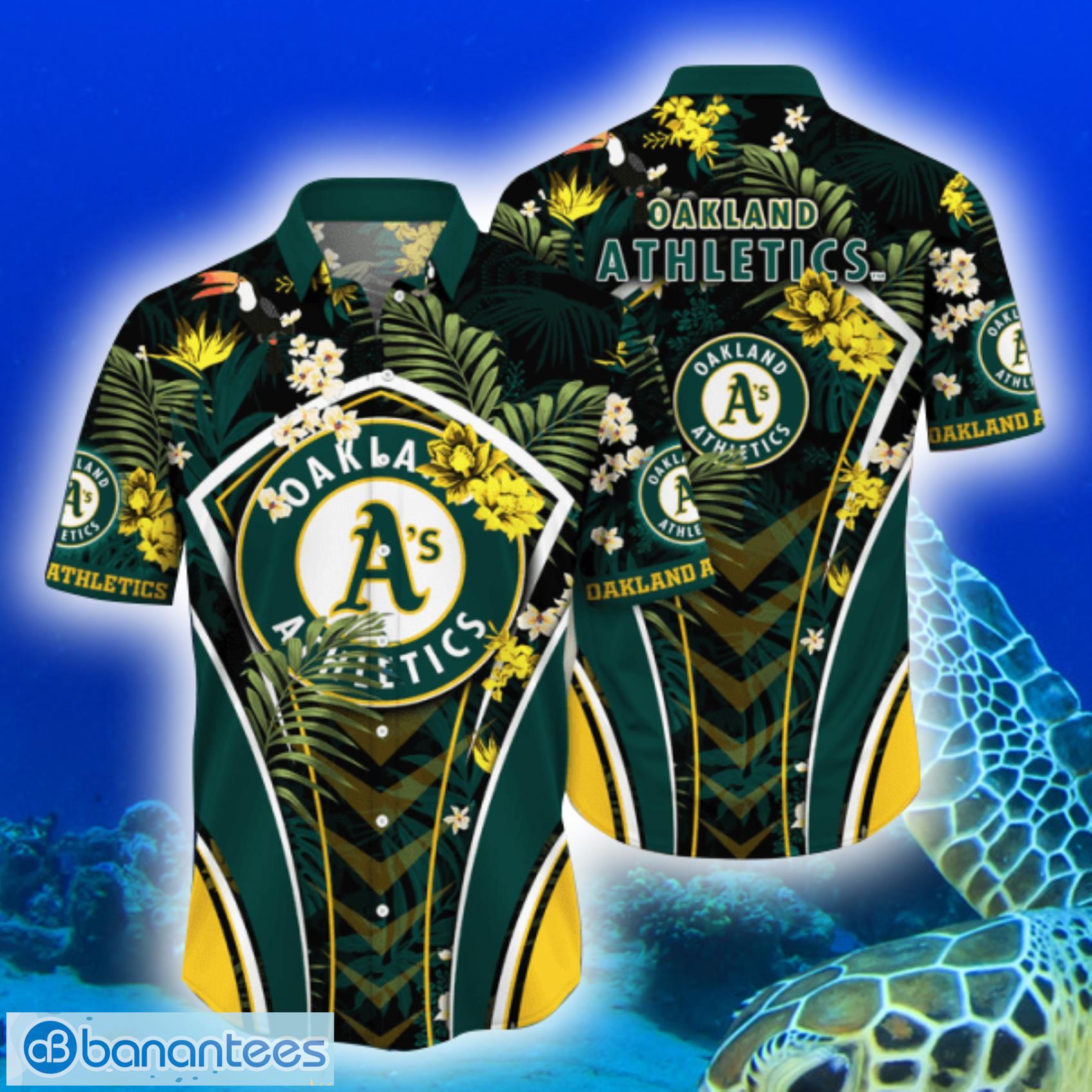 Customized Oakland Athletics MLB Flower Summer Tropical All Over Print Hawaiian  Shirt And Beach Short - Banantees