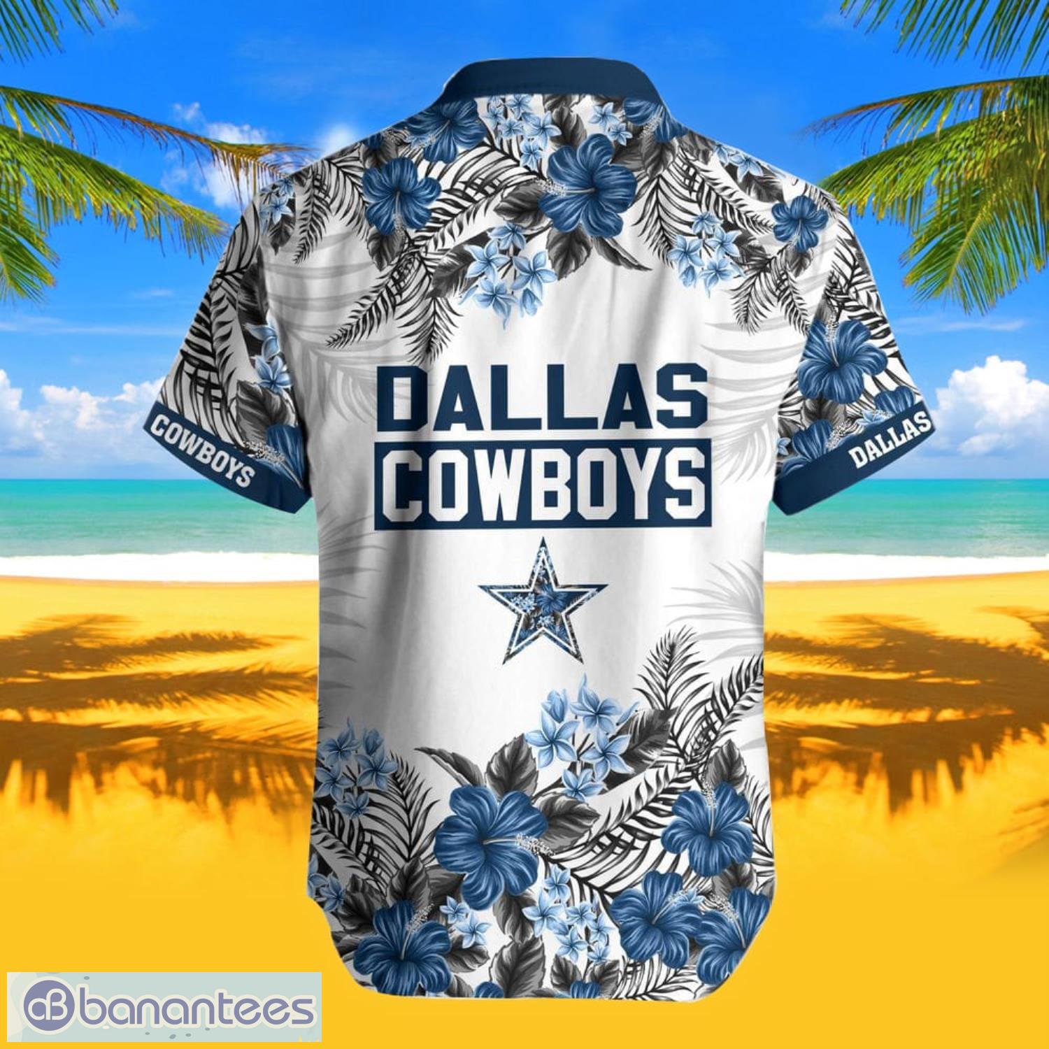 Dallas Cowboys White Skull Hoodies Full Over Print - Banantees