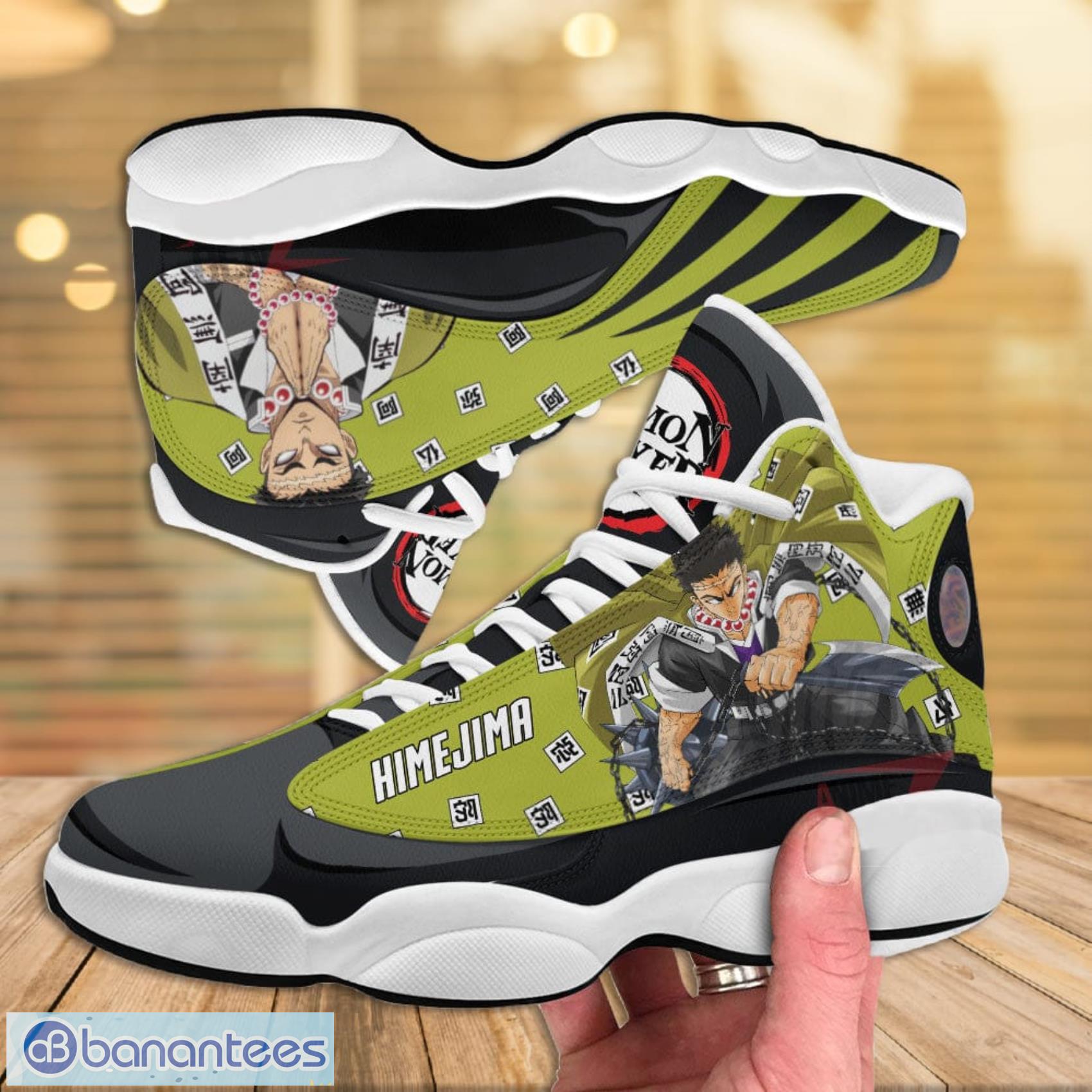 Demon Slayer Gyomei Himejima Custom Anime Skate Shoes