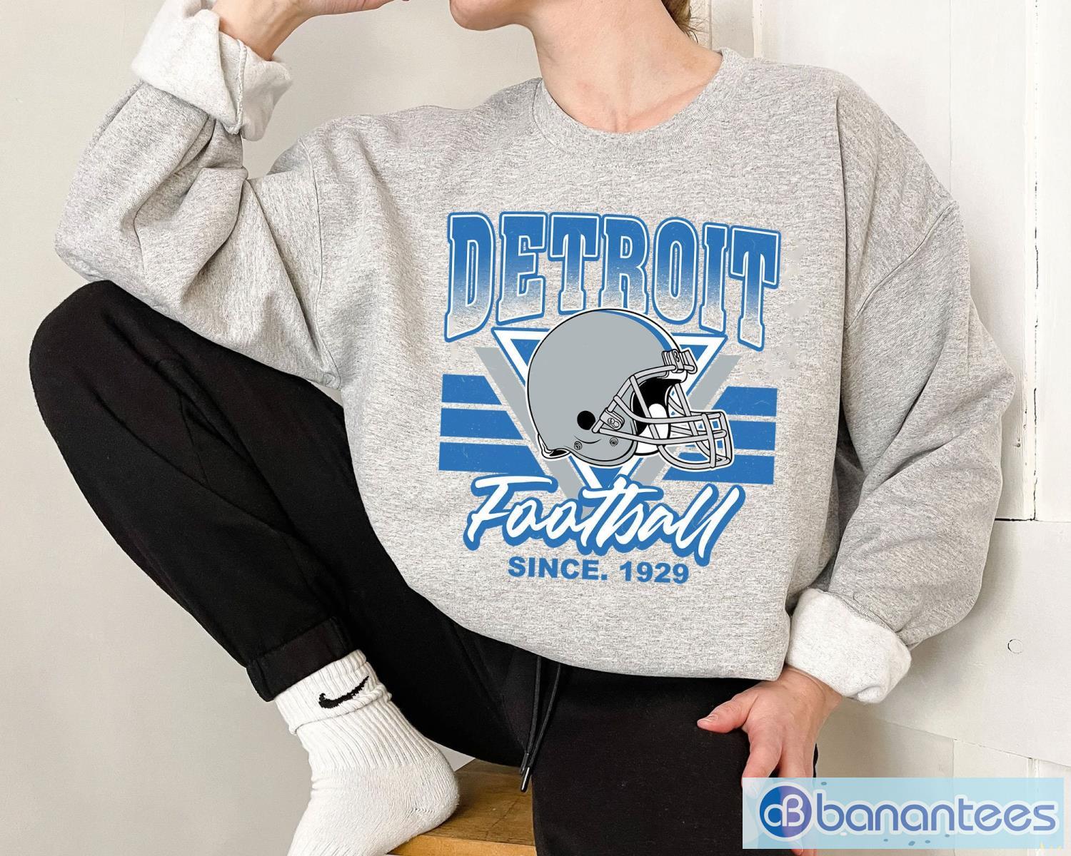 Vintage detroit lions NFL Football shirt, hoodie, sweater, long sleeve and  tank top