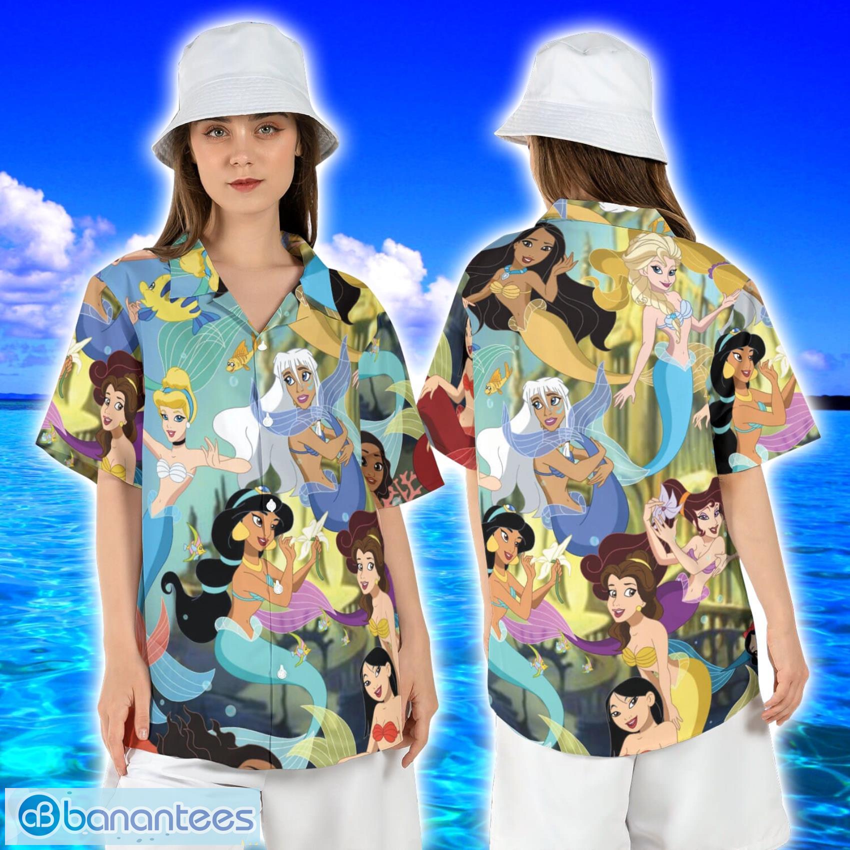 Disneyland Princess Mermaids The Little Mermaid Short Sleeve Shirt ...