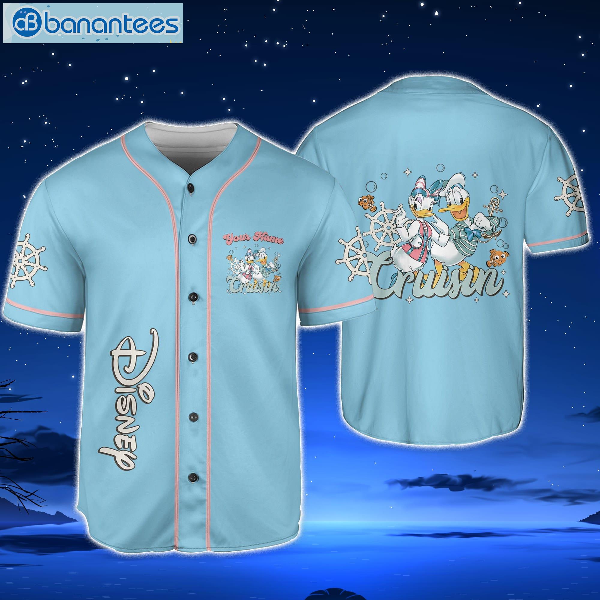 Disney Monsters Inc Mike Wazowski Baseball White Custom Name Baseball Jersey  Shirt Gift For Fan - Banantees