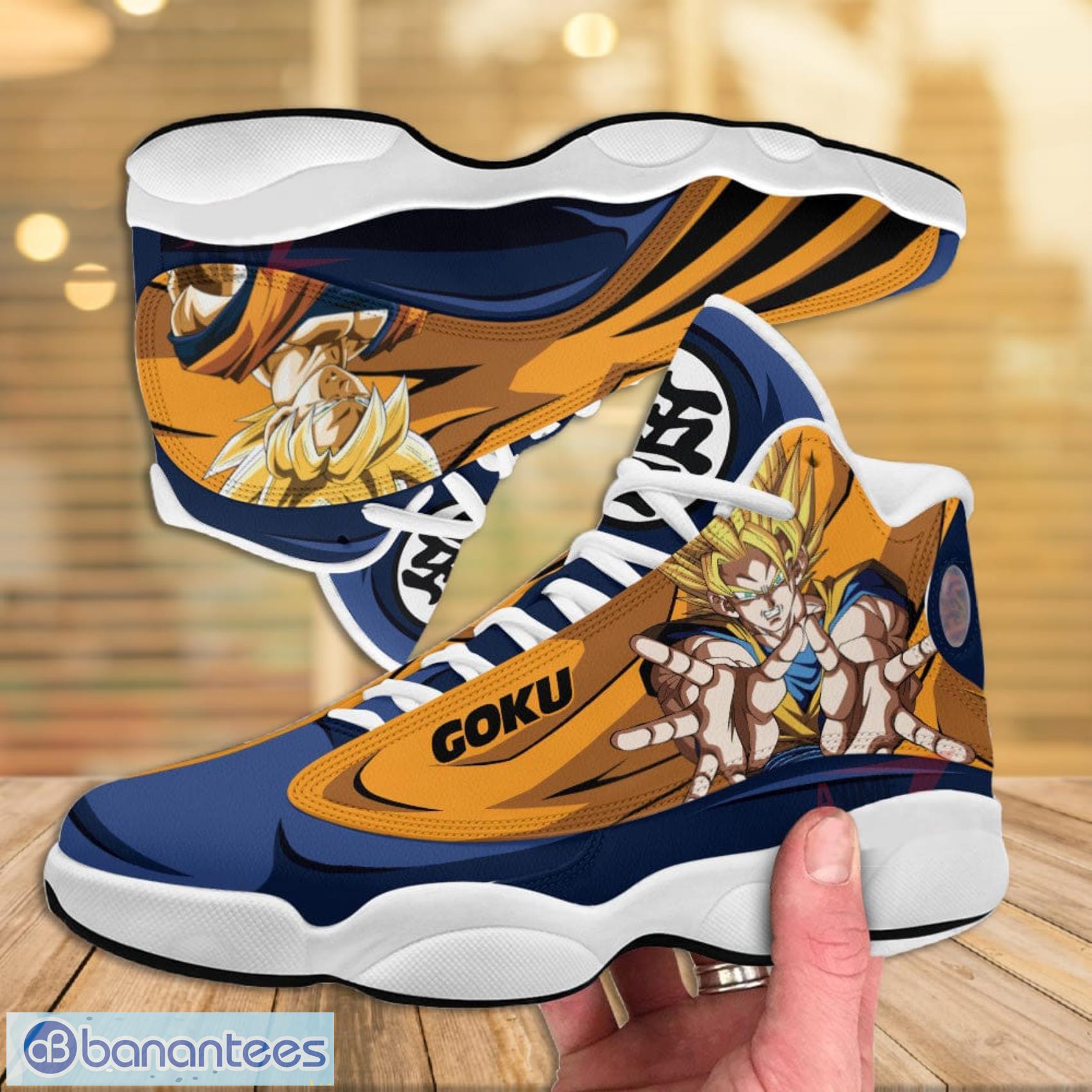 Vegeta Custom Super Saiyan Blue Dragon Ball Anime Air Jordan 13