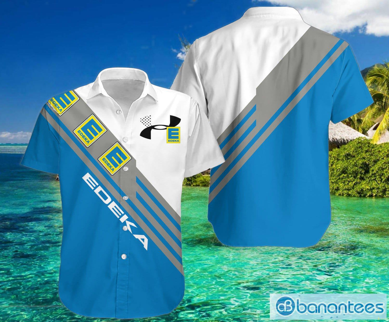 Edeka Logo Hawaiian Shirt Summer Gift - Banantees