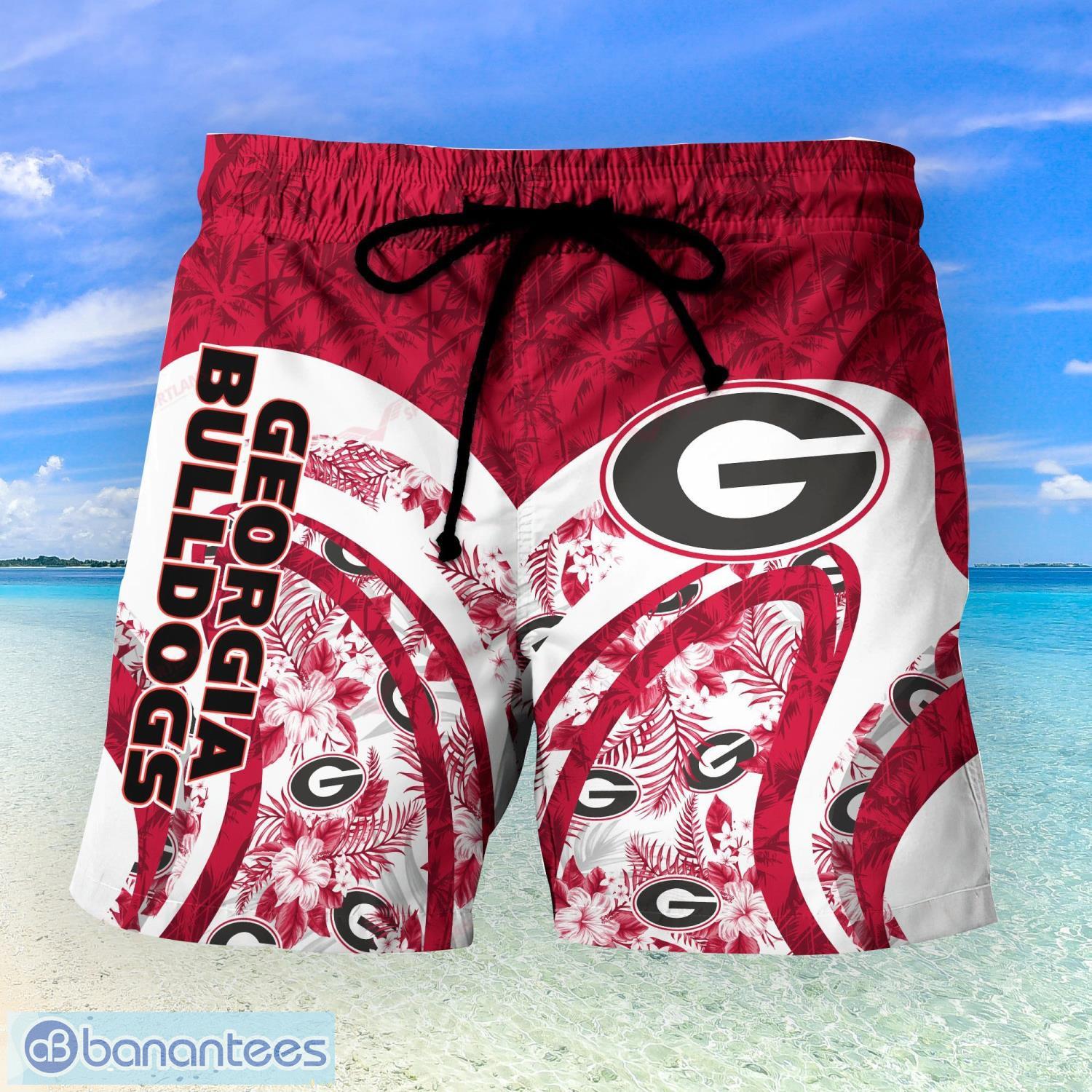 GEORGIA BULLDOGS Hawaiian Shirt And Short Set Gift Men Women