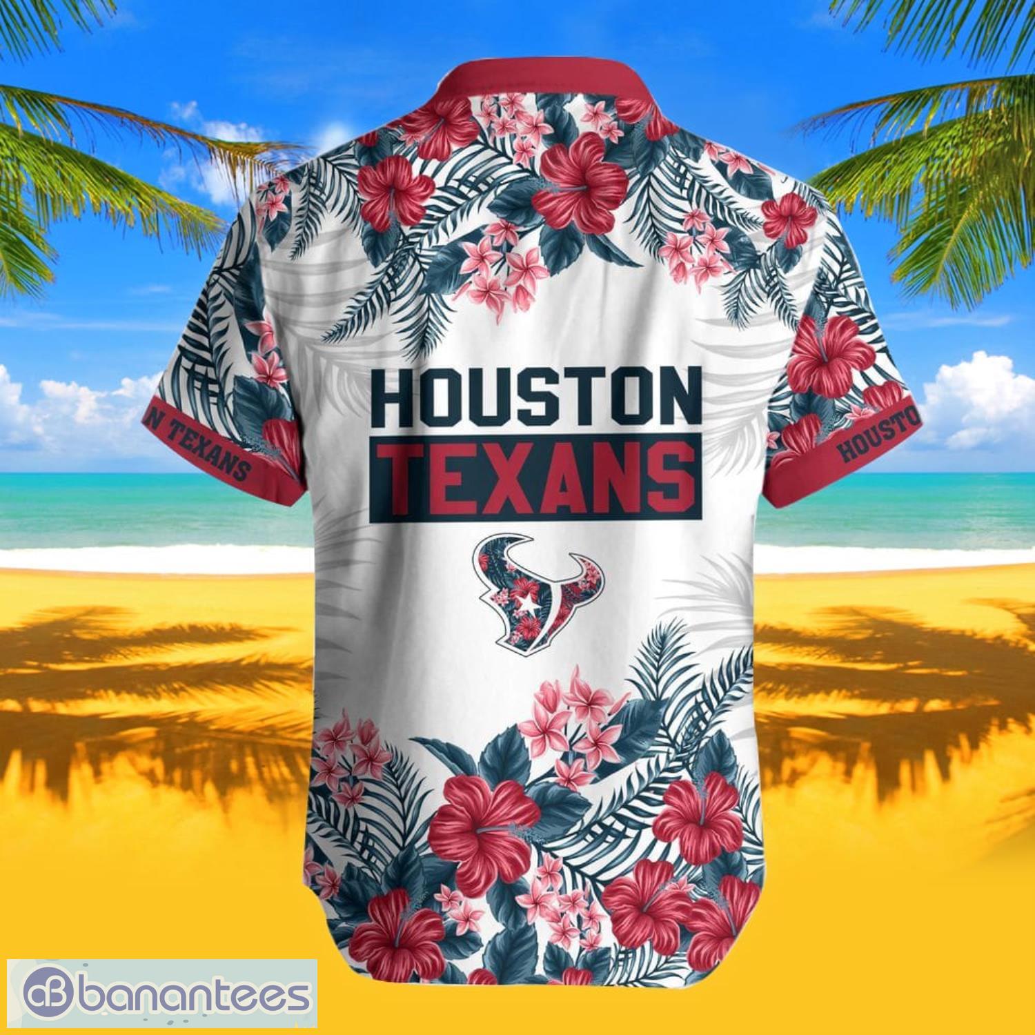 Houston Texans Summer Hawaiian Shirt And Shorts - Banantees