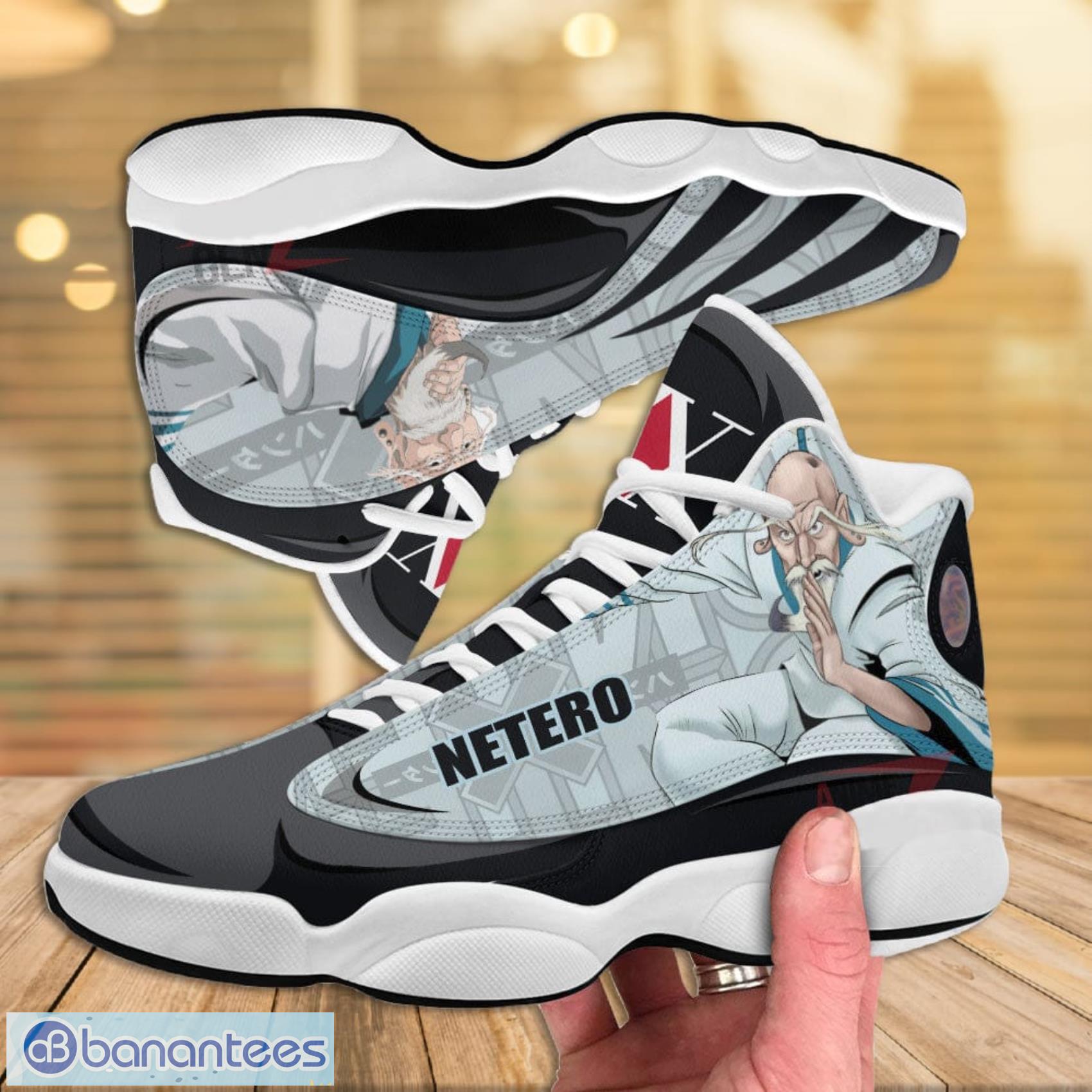 Custom Name Kobe Bryant Signature Black Air Jordan 13 Sneakers - Banantees