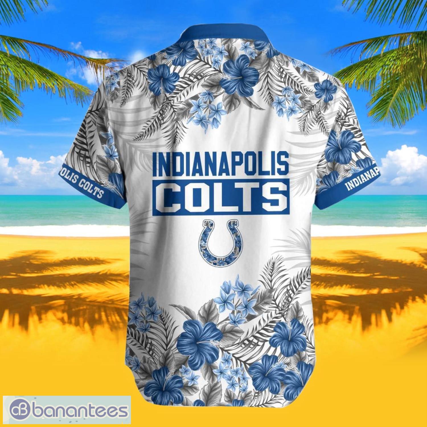 Indianapolis Colts Hawaiian Shirt, Shorts, Combo Hawaiian Shirt