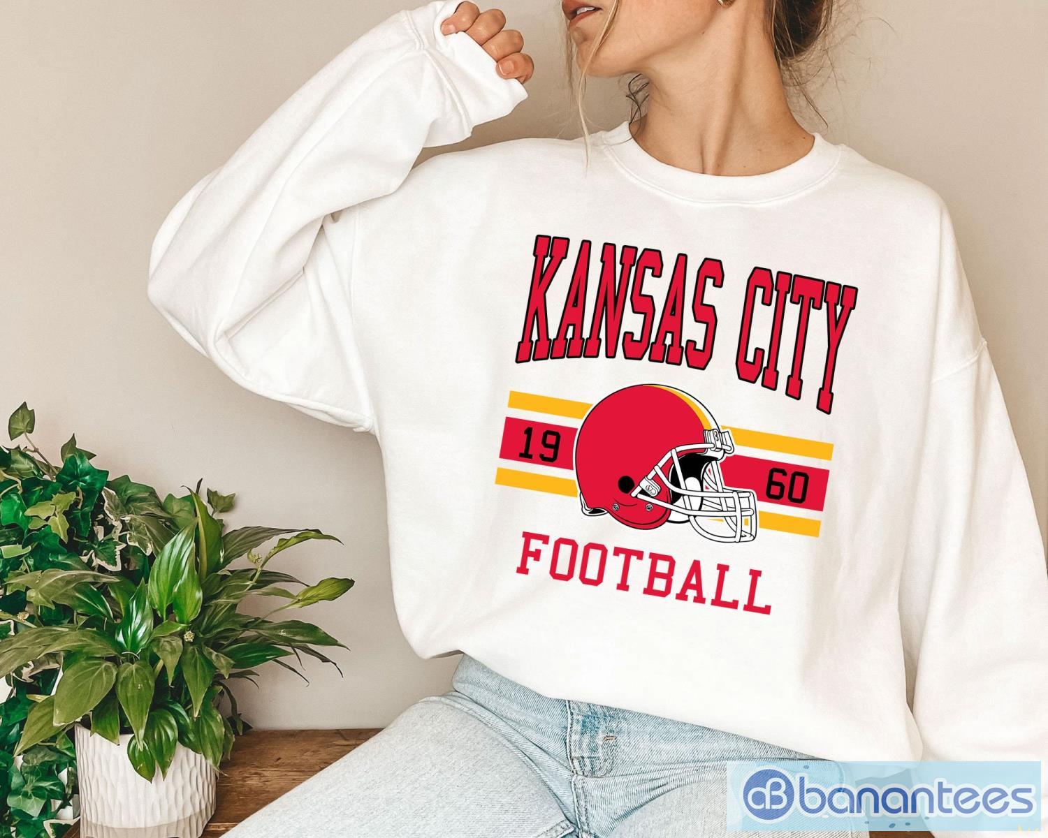 Kansas City Football T-Shirt Sweatshirt Hoodie, Best Gift Kansas City Football  American Football Fan, NFL Shirt - Banantees