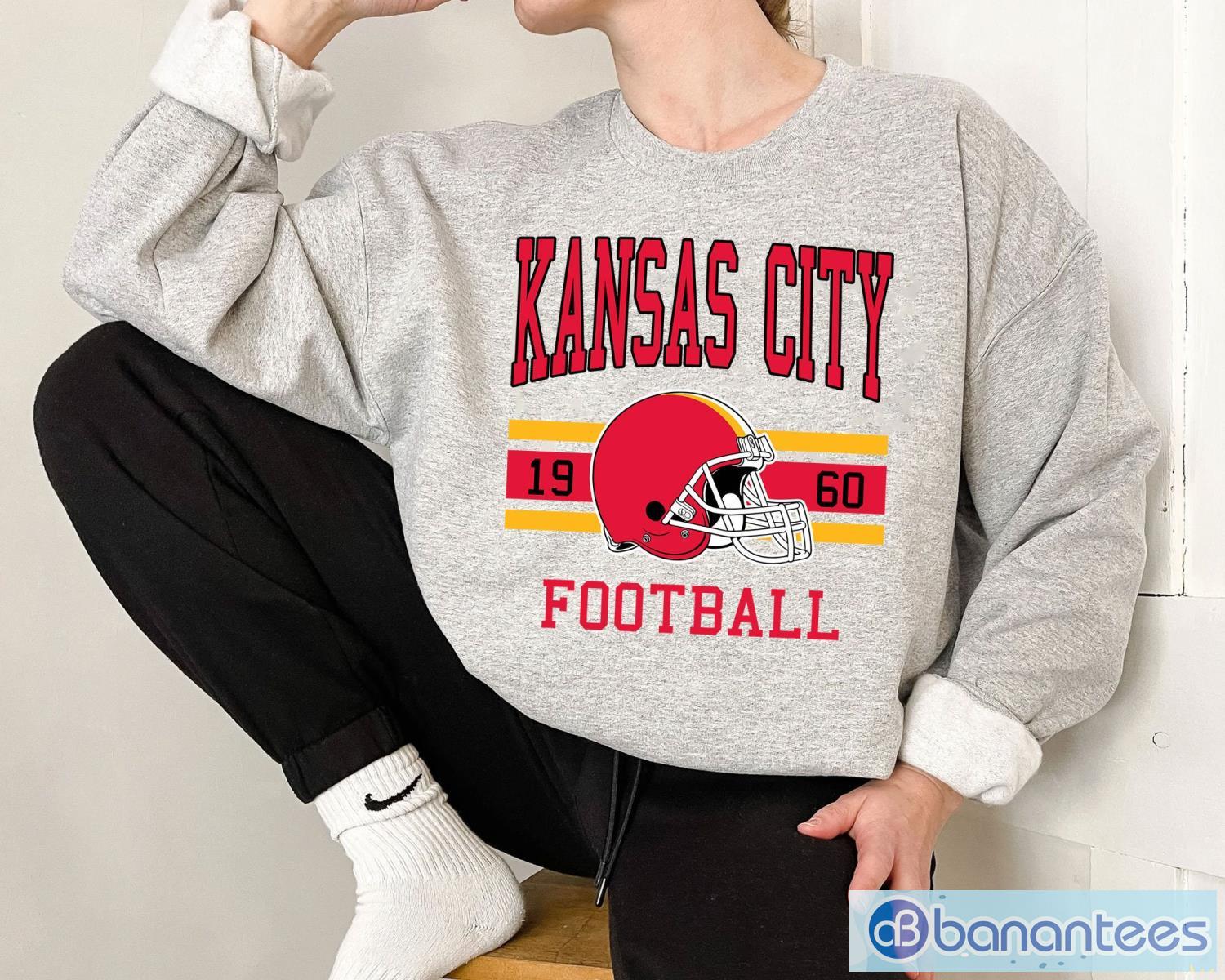 Kansas City Football T-Shirt Sweatshirt Hoodie, Best Gift Kansas City Football  American Football Fan, NFL Shirt - Banantees