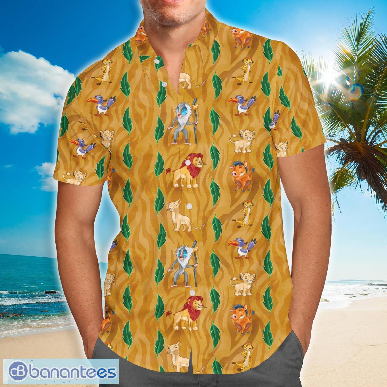 The Lion King Hawaiian Beach Shirt