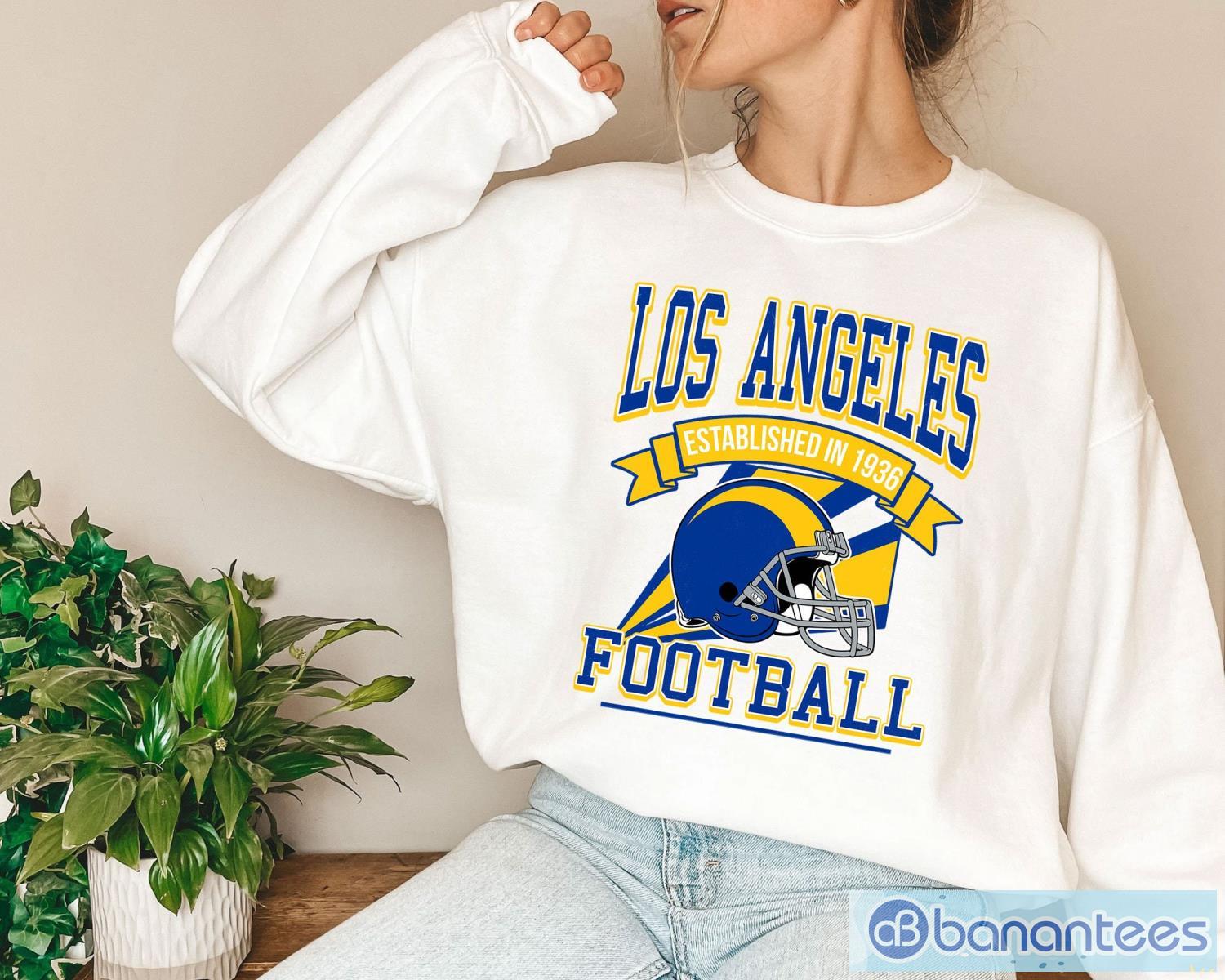 Los Angeles Football Team T-Shirt Sweatshirt Hoodie, Los Angeles Football  American Football Fan, NFL Shirt - Banantees