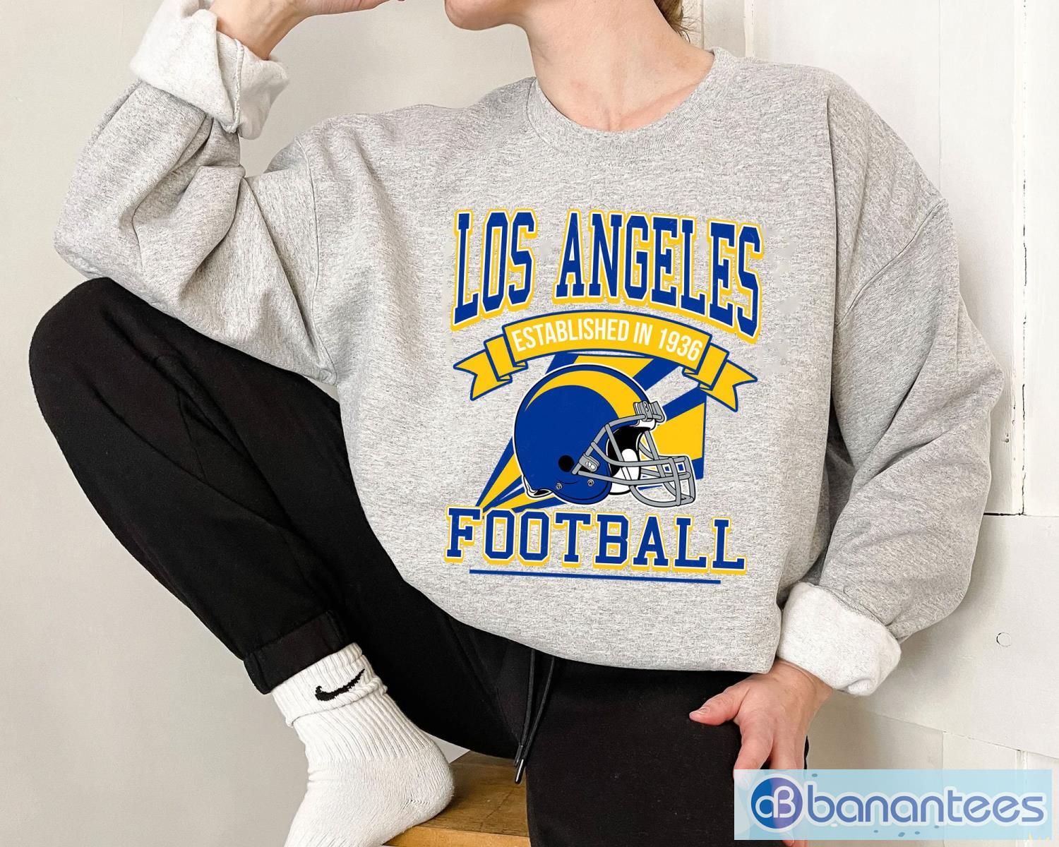 Los Angeles Football Team T-Shirt Sweatshirt Hoodie, Los Angeles Football  American Football Fan, NFL Shirt - Banantees