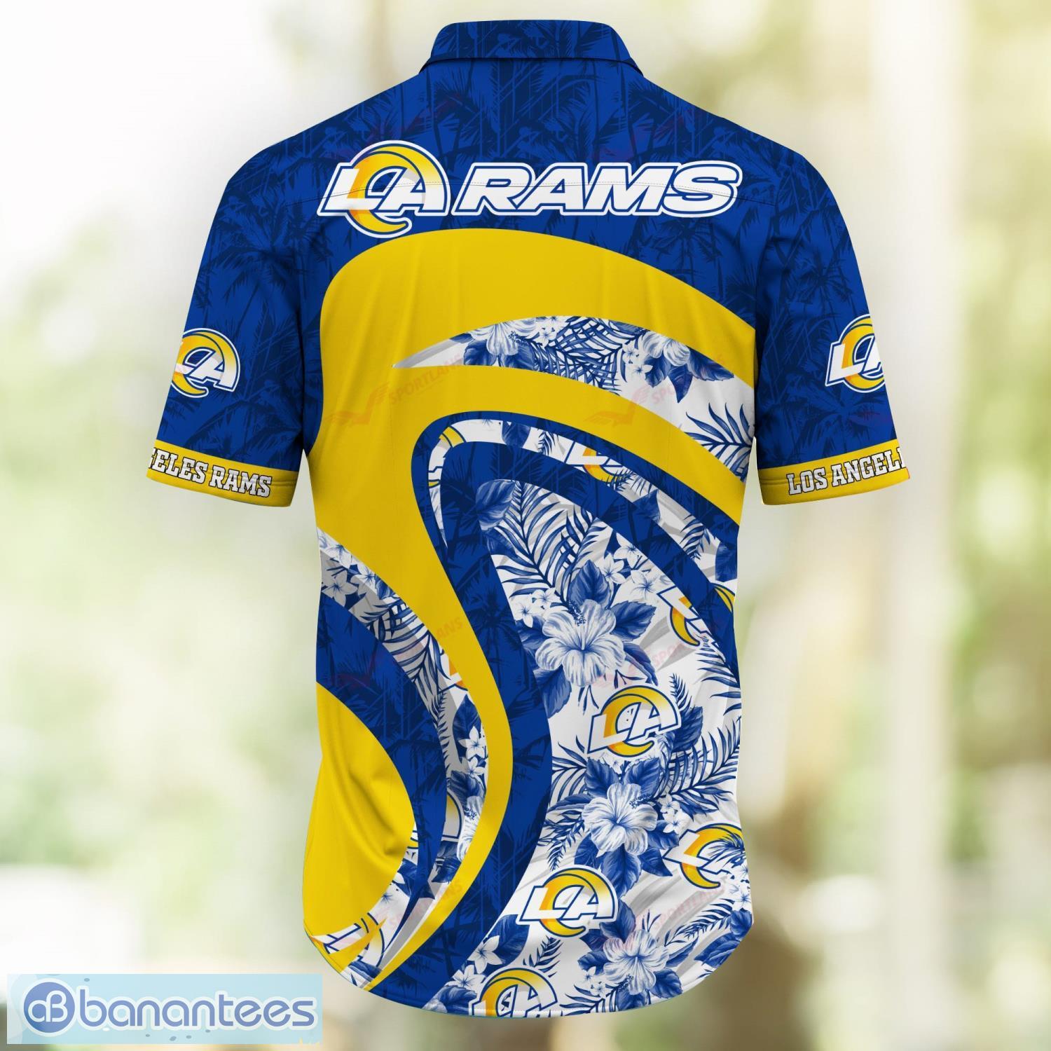 Los Angeles Rams Hawaiian Shirt And Shorts Best Gift For Summer Vacation -  Banantees