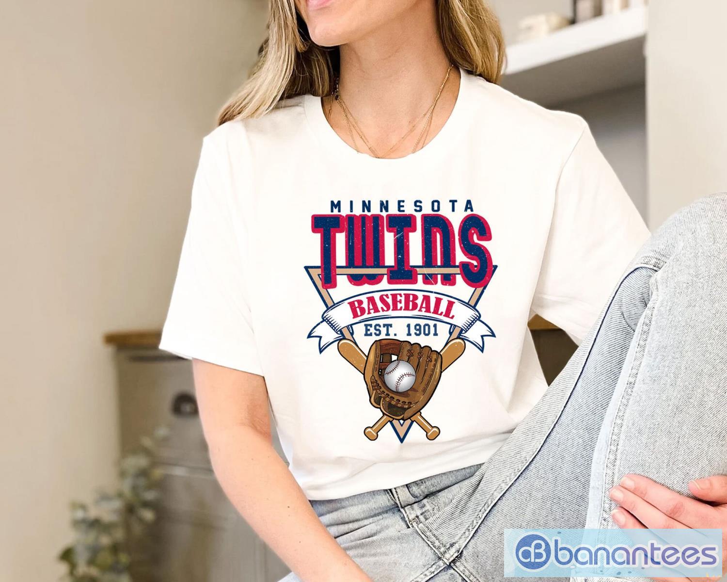 Minnesota Twins baseball est 1901 logo retro shirt, hoodie